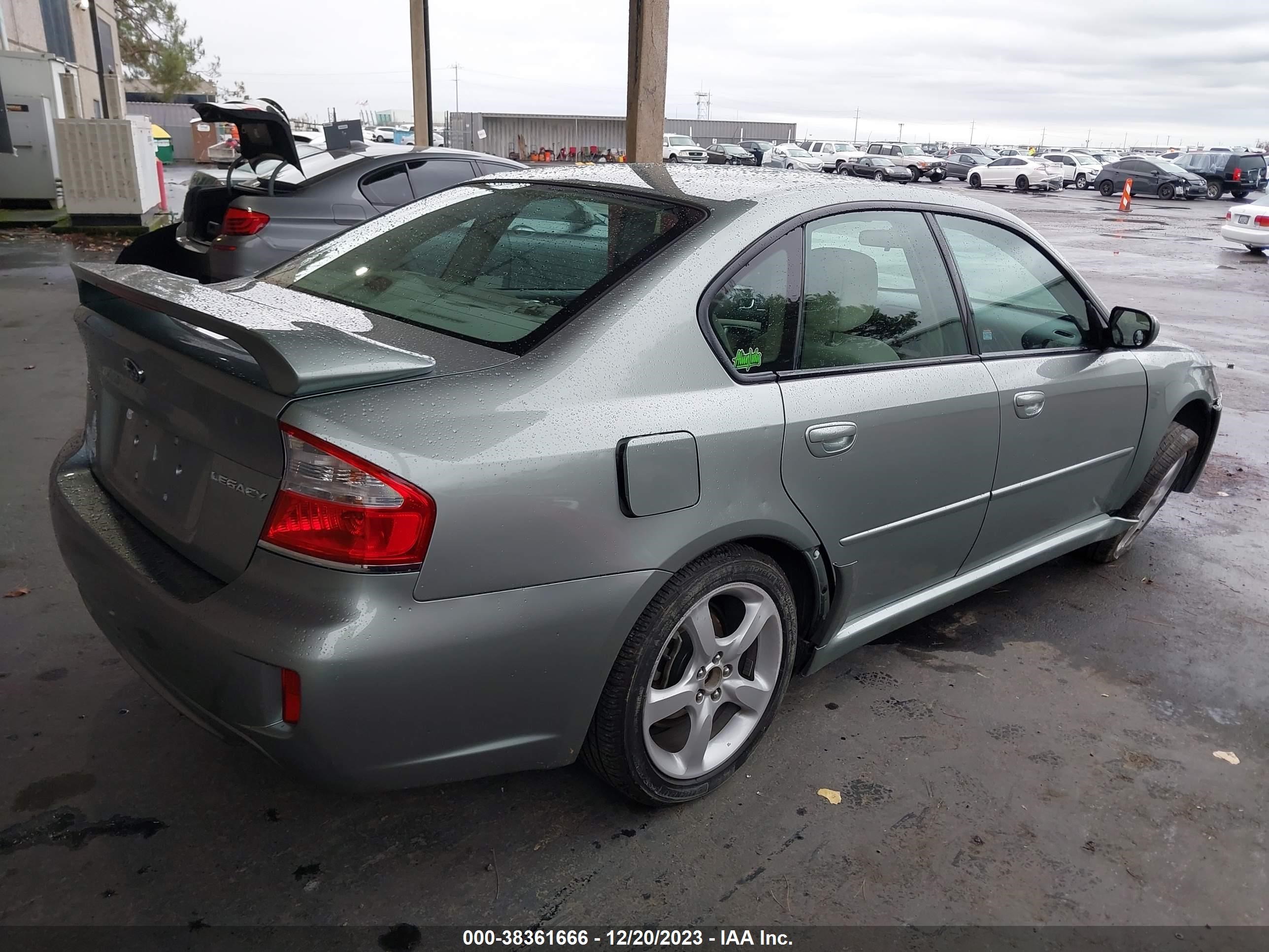 Photo 3 VIN: 4S3BL616197221813 - SUBARU LEGACY 