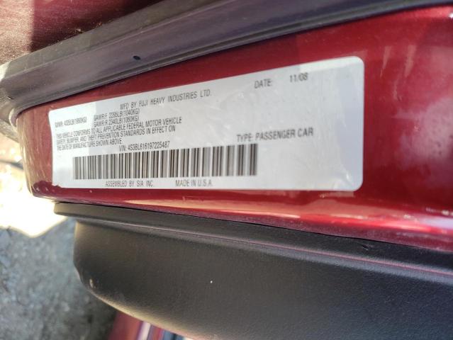 Photo 11 VIN: 4S3BL616197225487 - SUBARU LEGACY 