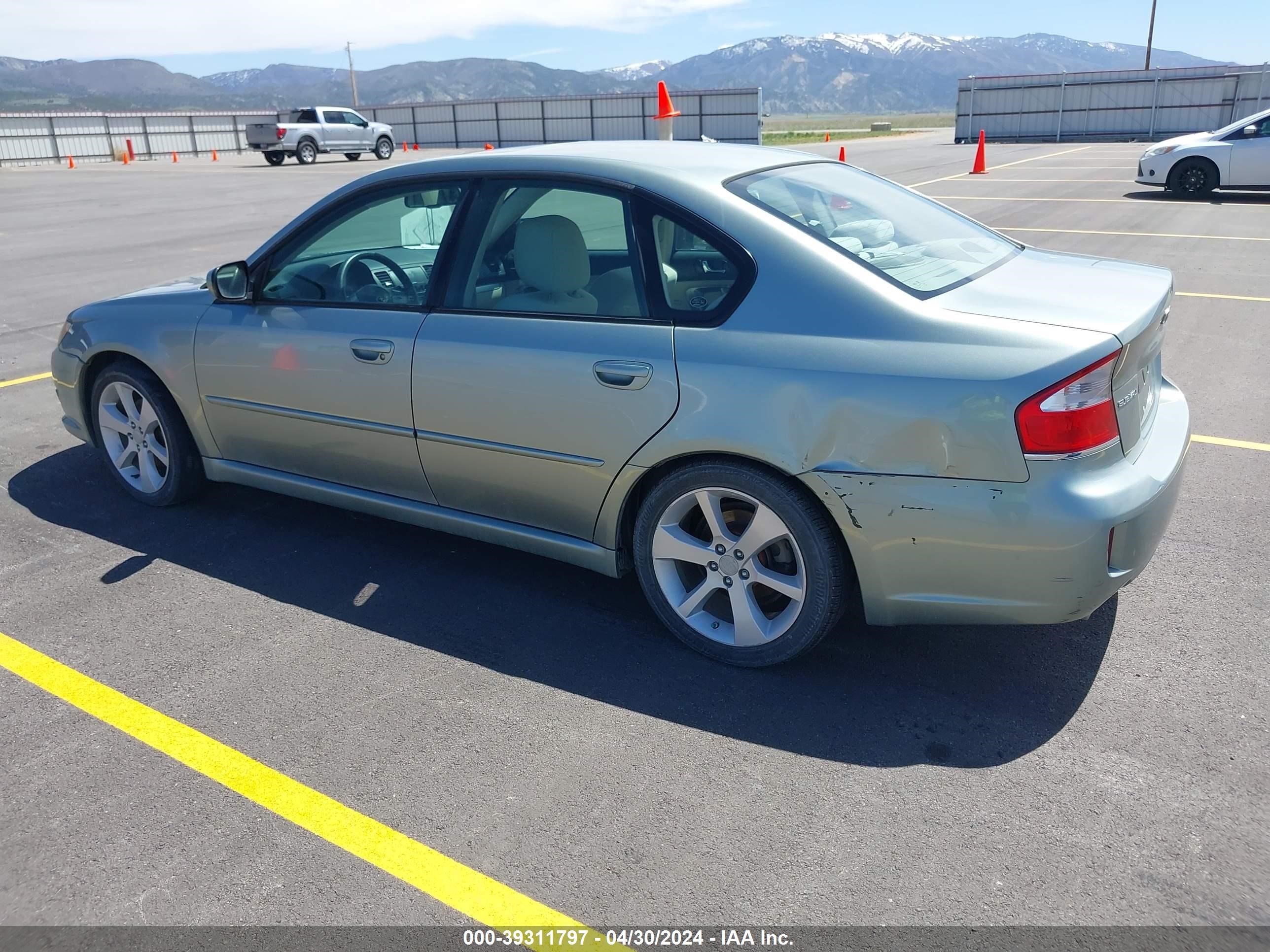 Photo 2 VIN: 4S3BL616197226929 - SUBARU LEGACY 