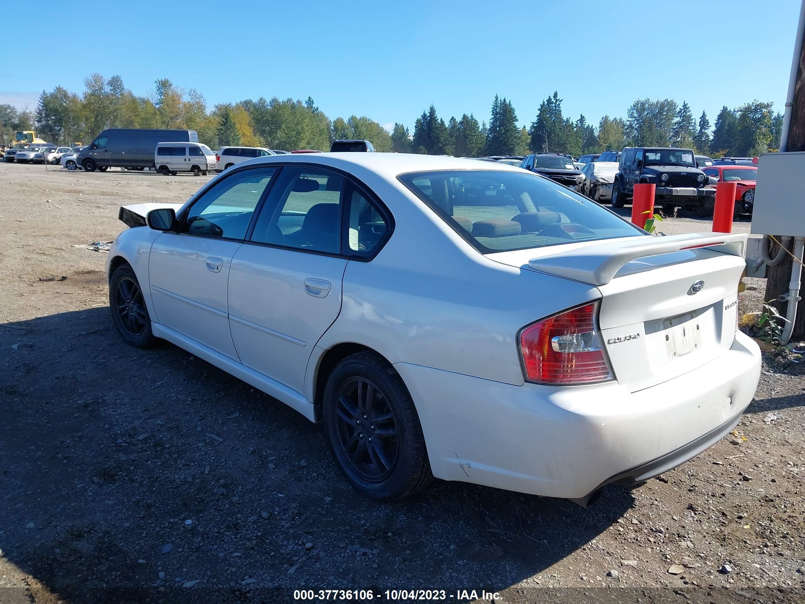 Photo 2 VIN: 4S3BL616257227274 - SUBARU LEGACY 