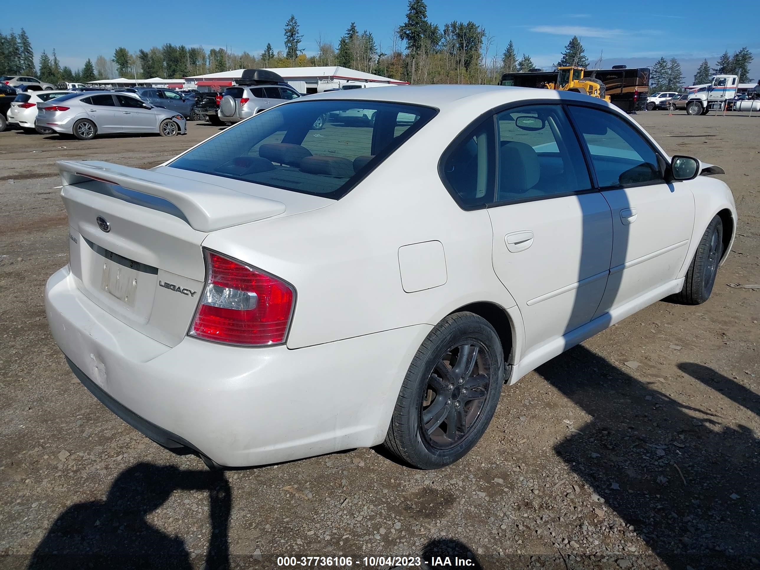 Photo 3 VIN: 4S3BL616257227274 - SUBARU LEGACY 