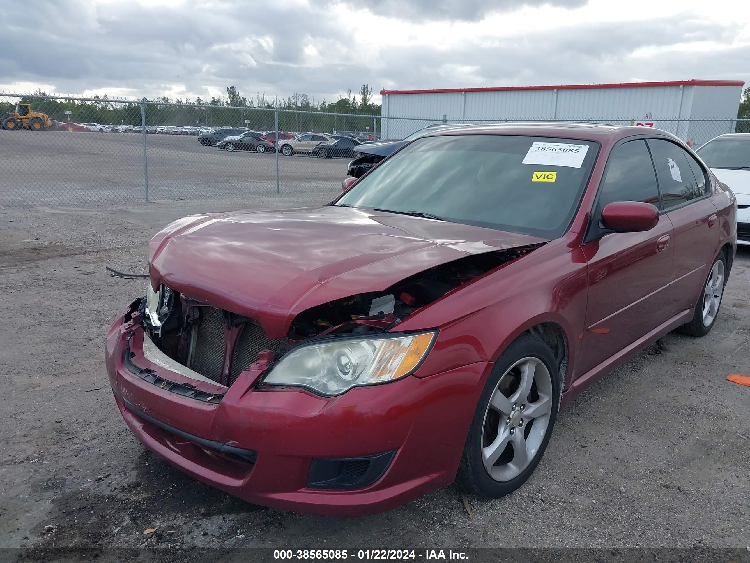 Photo 1 VIN: 4S3BL616297220945 - SUBARU LEGACY 