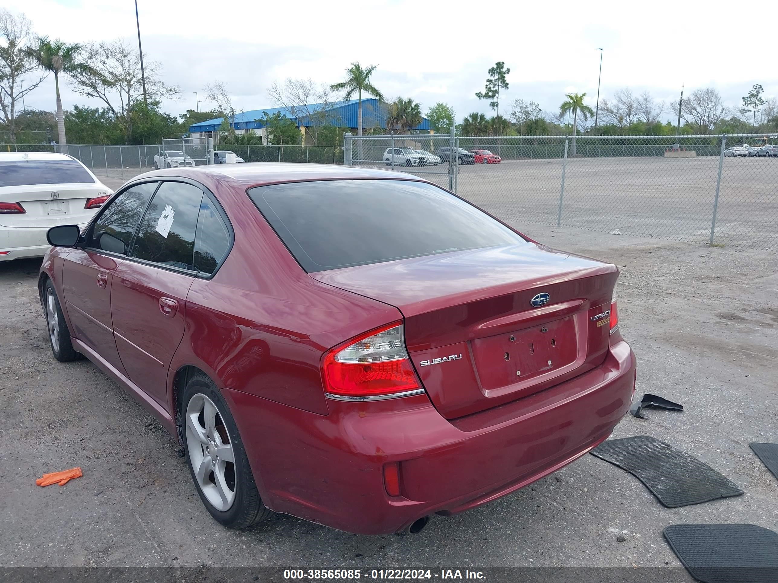 Photo 2 VIN: 4S3BL616297220945 - SUBARU LEGACY 