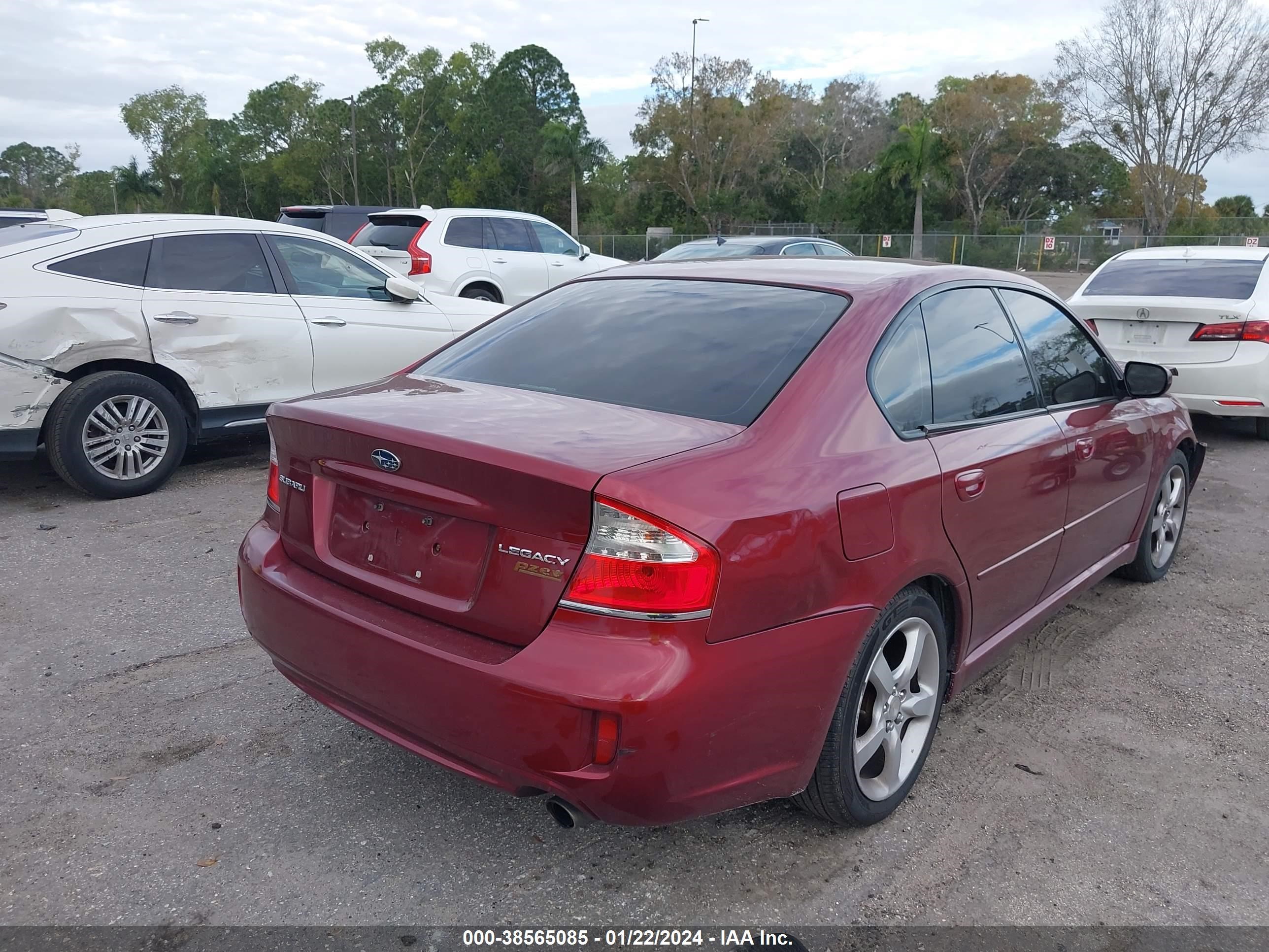 Photo 3 VIN: 4S3BL616297220945 - SUBARU LEGACY 