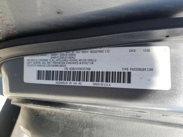 Photo 11 VIN: 4S3BL616397227998 - SUBARU LEGACY 