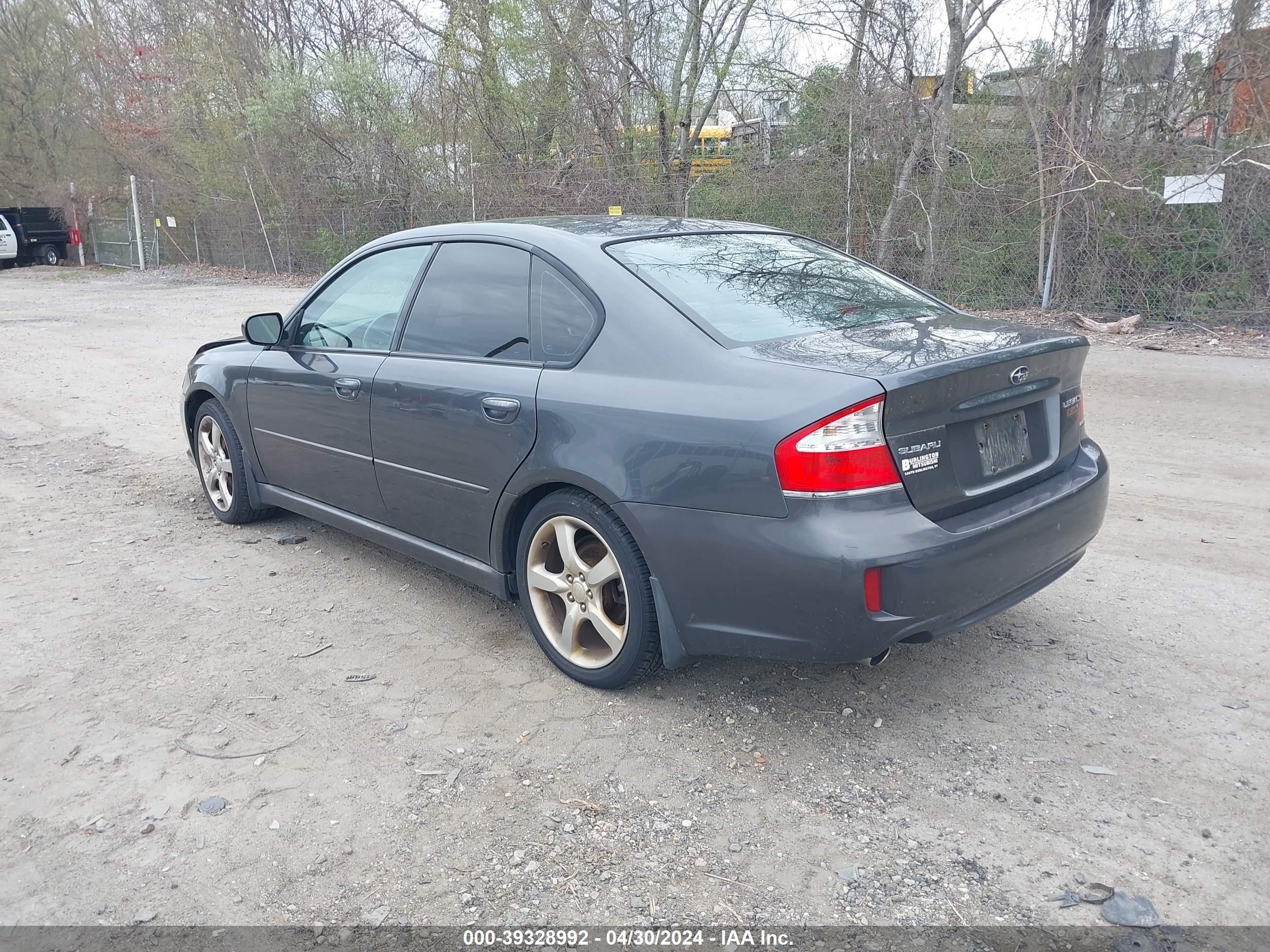 Photo 2 VIN: 4S3BL616397232408 - SUBARU LEGACY 