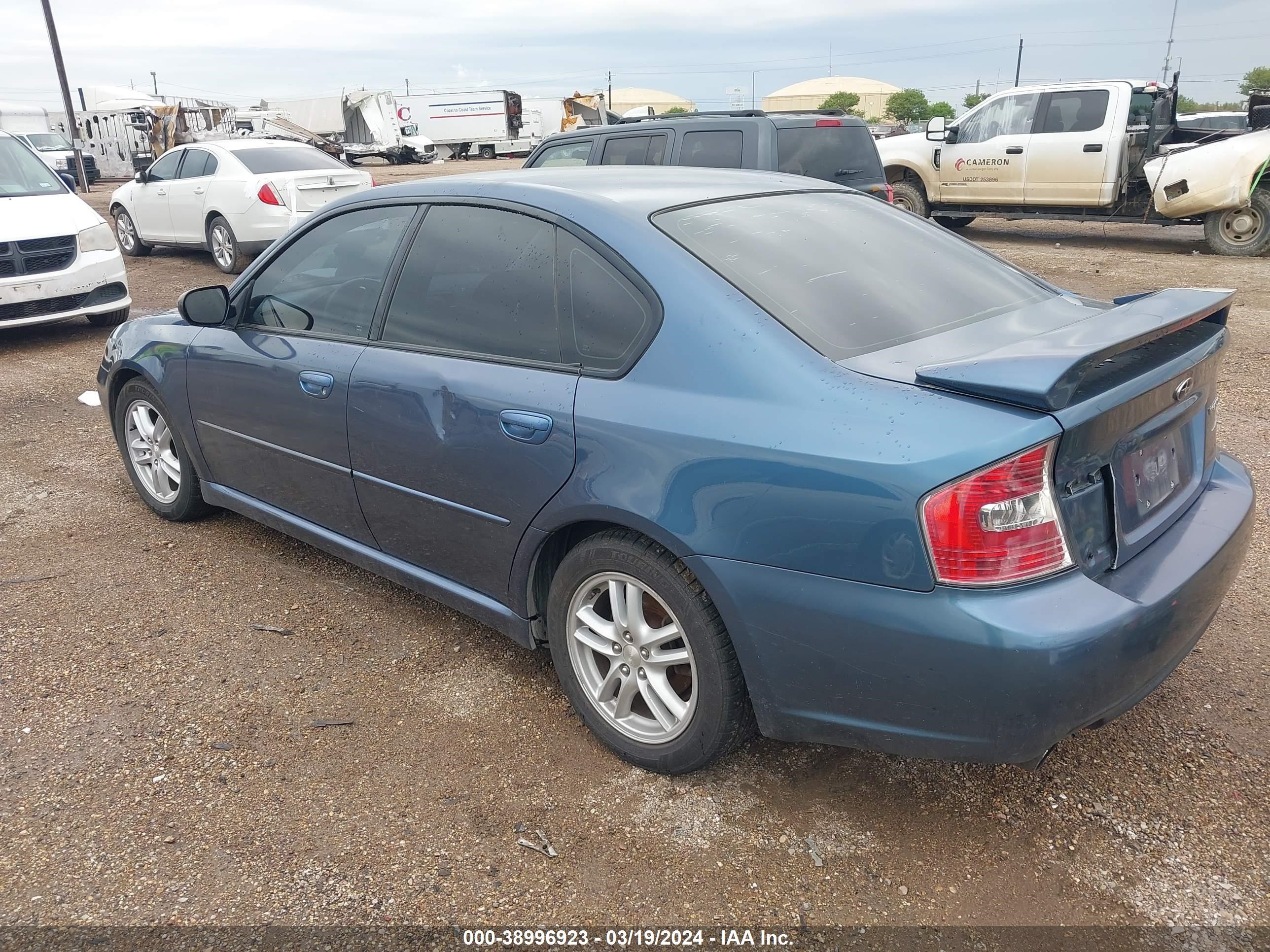 Photo 2 VIN: 4S3BL616457207608 - SUBARU LEGACY 