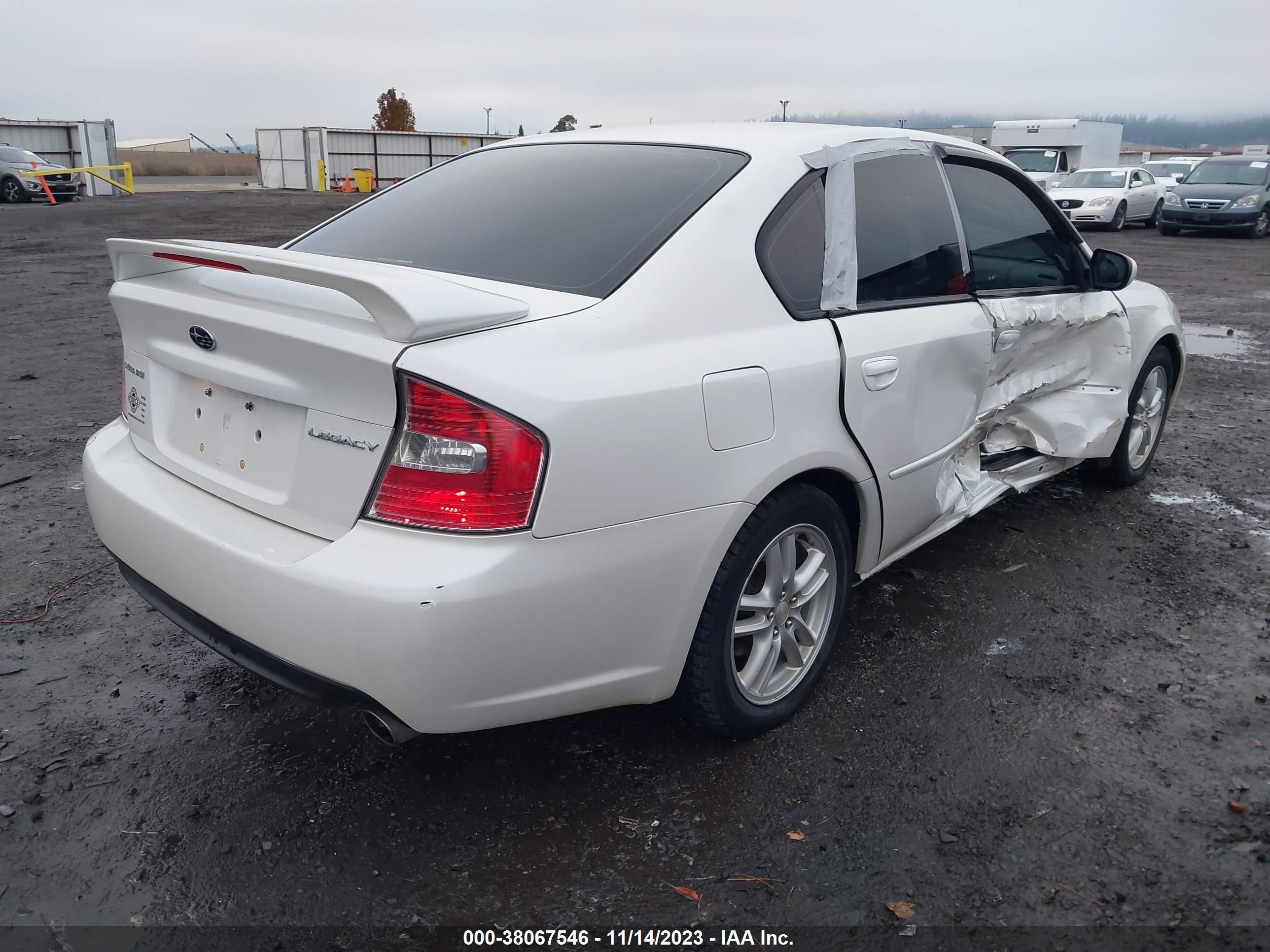 Photo 3 VIN: 4S3BL616557209478 - SUBARU LEGACY 