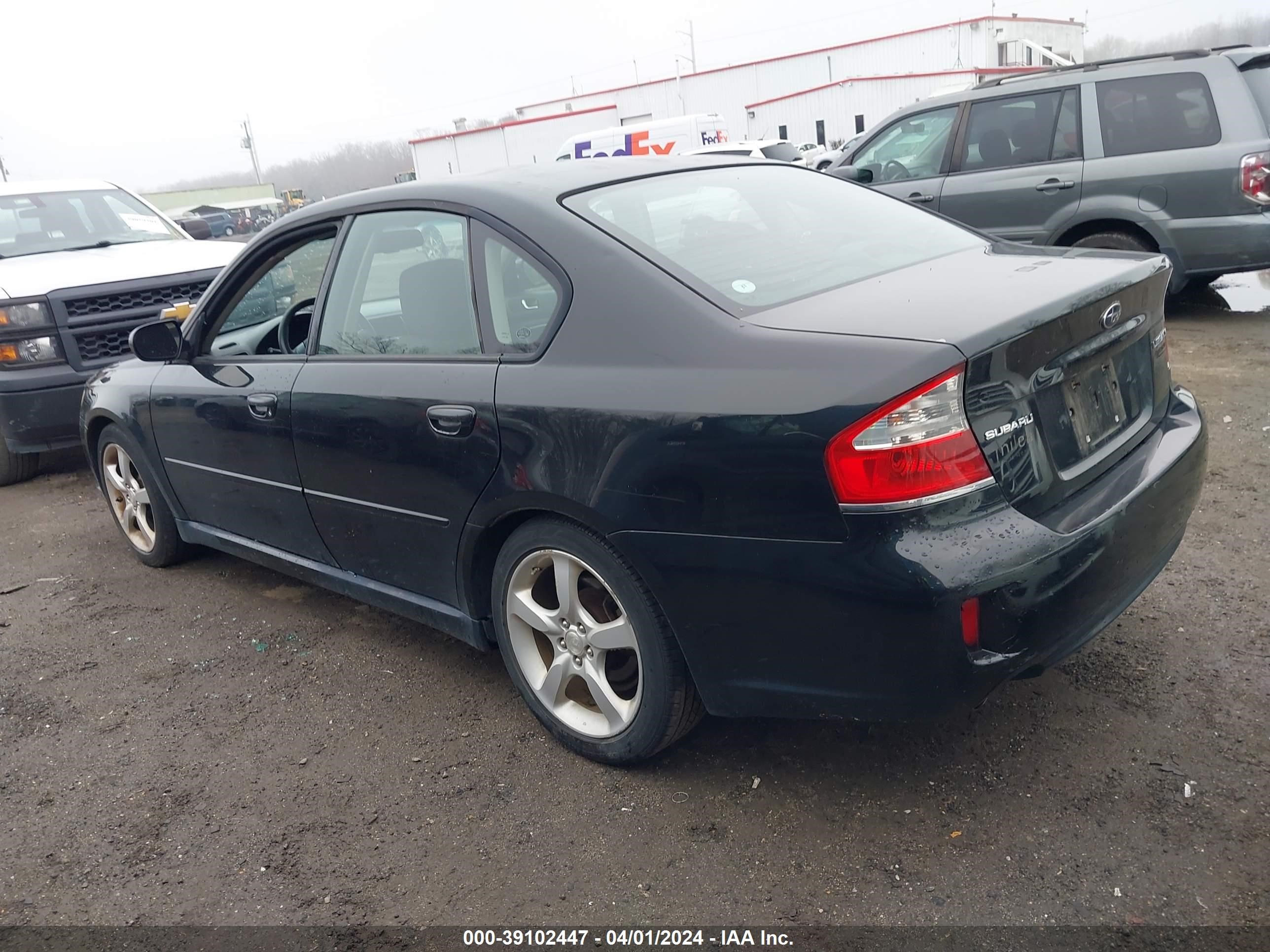 Photo 2 VIN: 4S3BL616587211221 - SUBARU LEGACY 