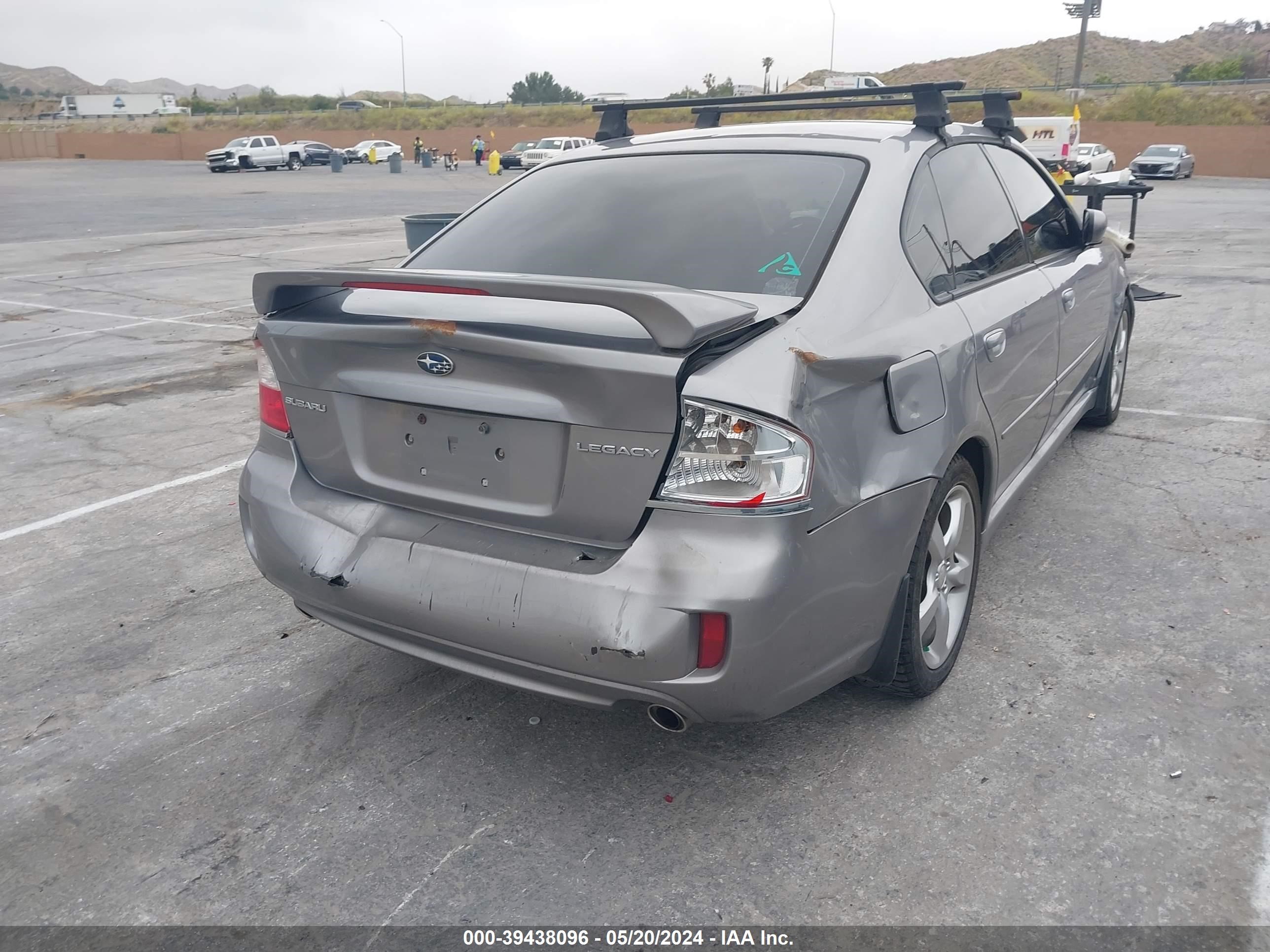 Photo 3 VIN: 4S3BL616587222610 - SUBARU LEGACY 