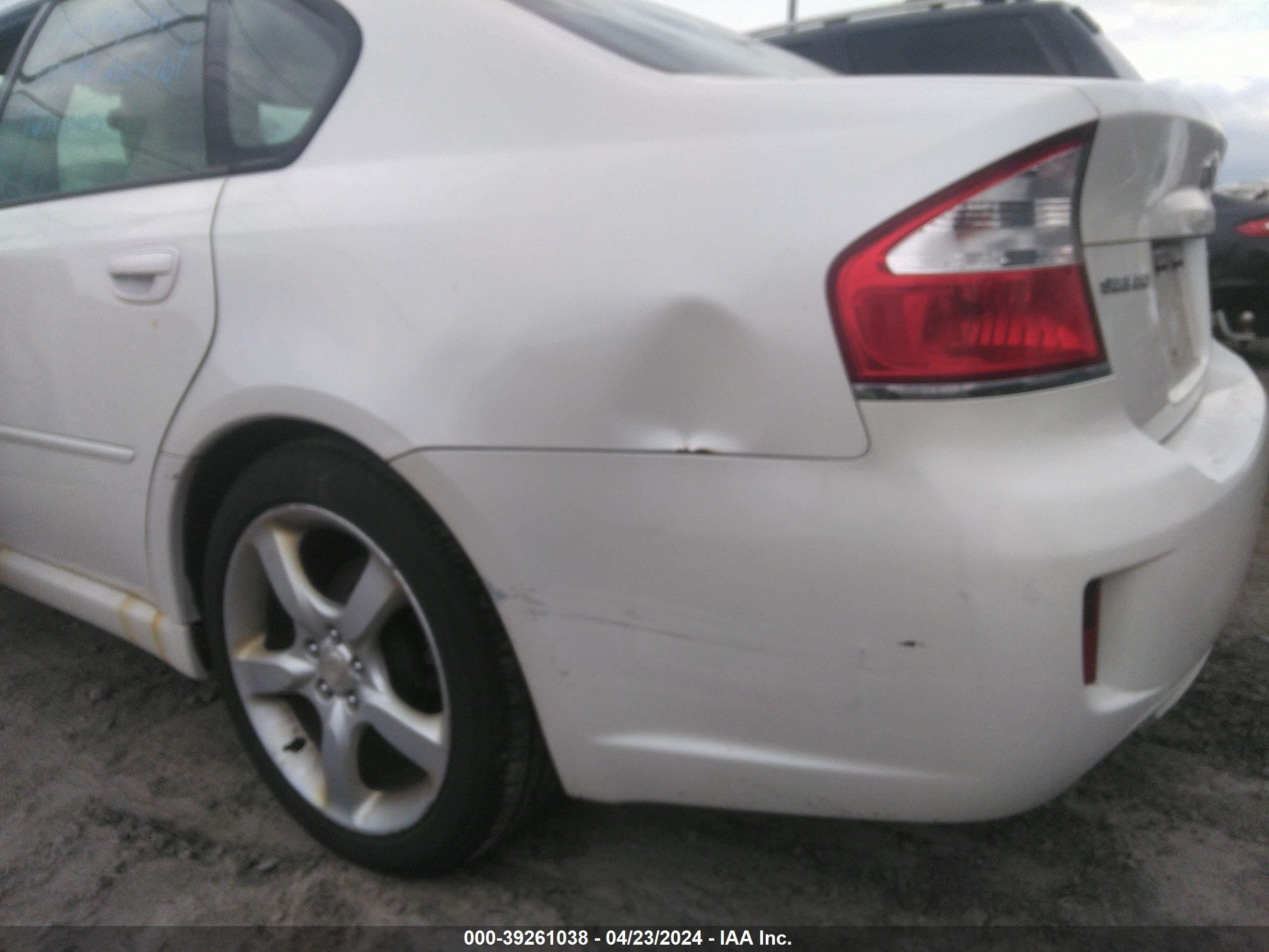 Photo 12 VIN: 4S3BL616597210040 - SUBARU LEGACY 