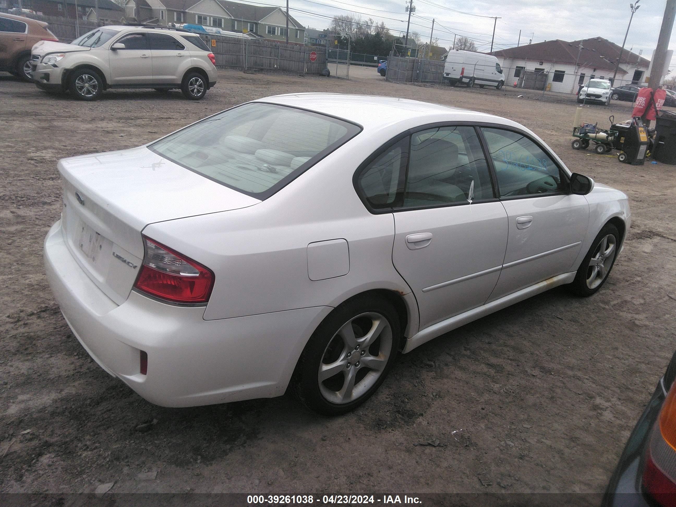 Photo 3 VIN: 4S3BL616597210040 - SUBARU LEGACY 