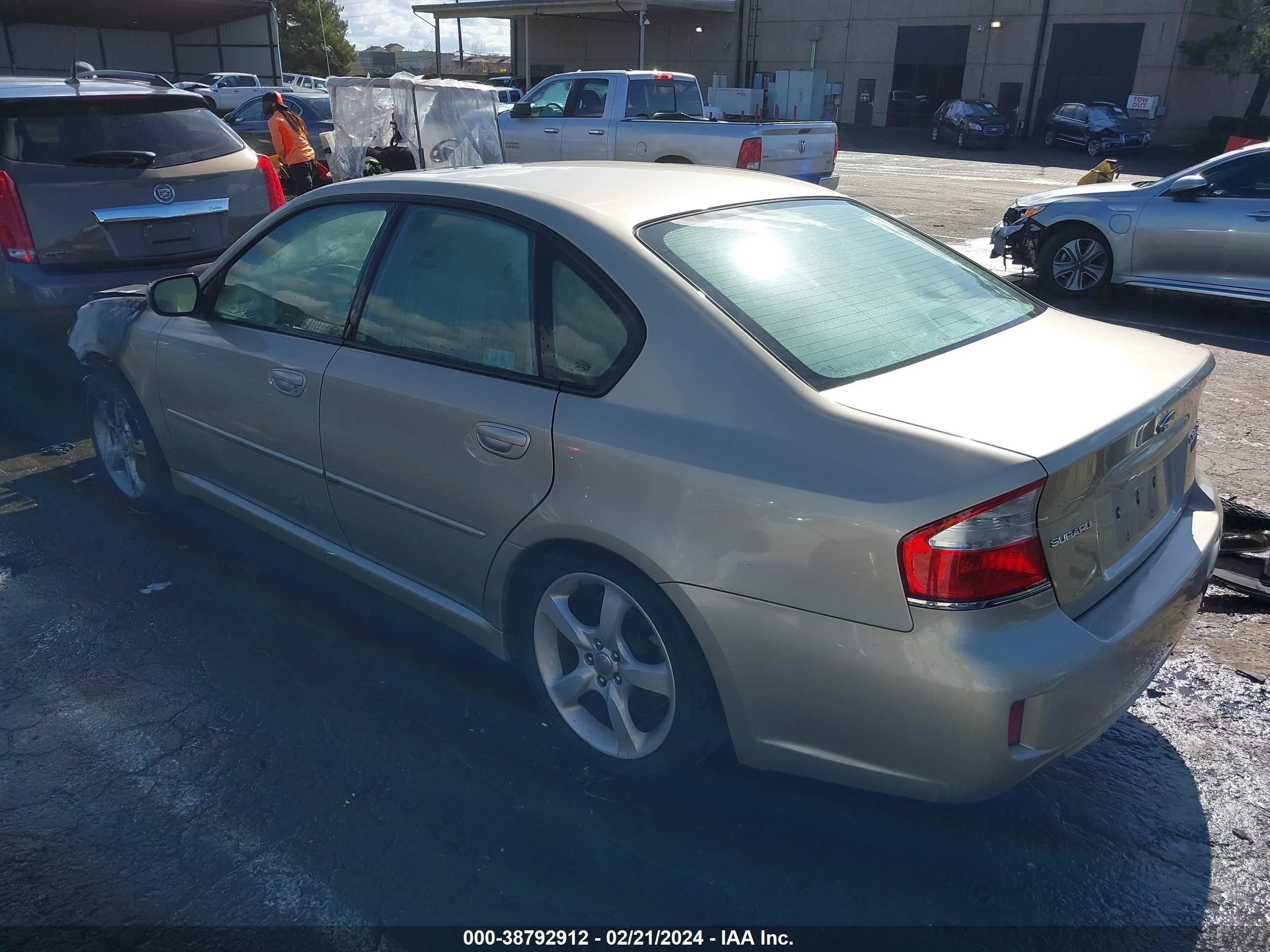 Photo 2 VIN: 4S3BL616687204956 - SUBARU LEGACY 