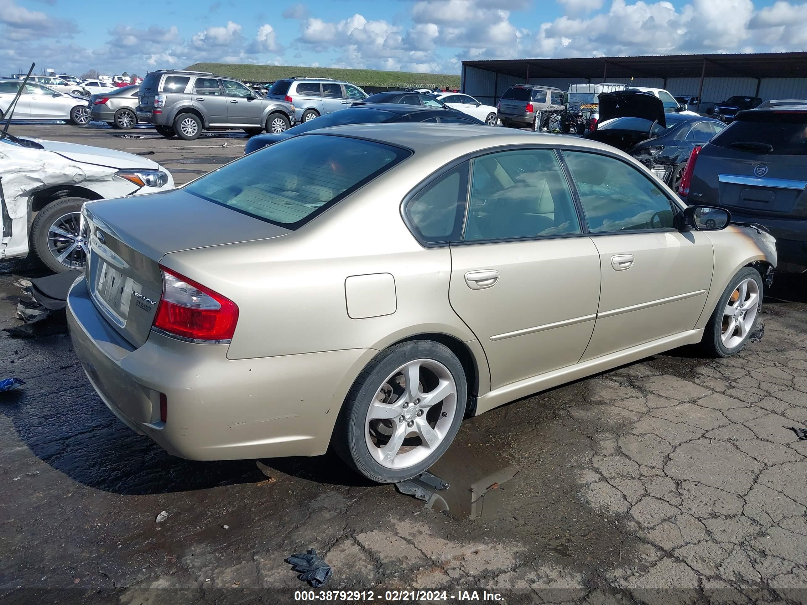 Photo 3 VIN: 4S3BL616687204956 - SUBARU LEGACY 