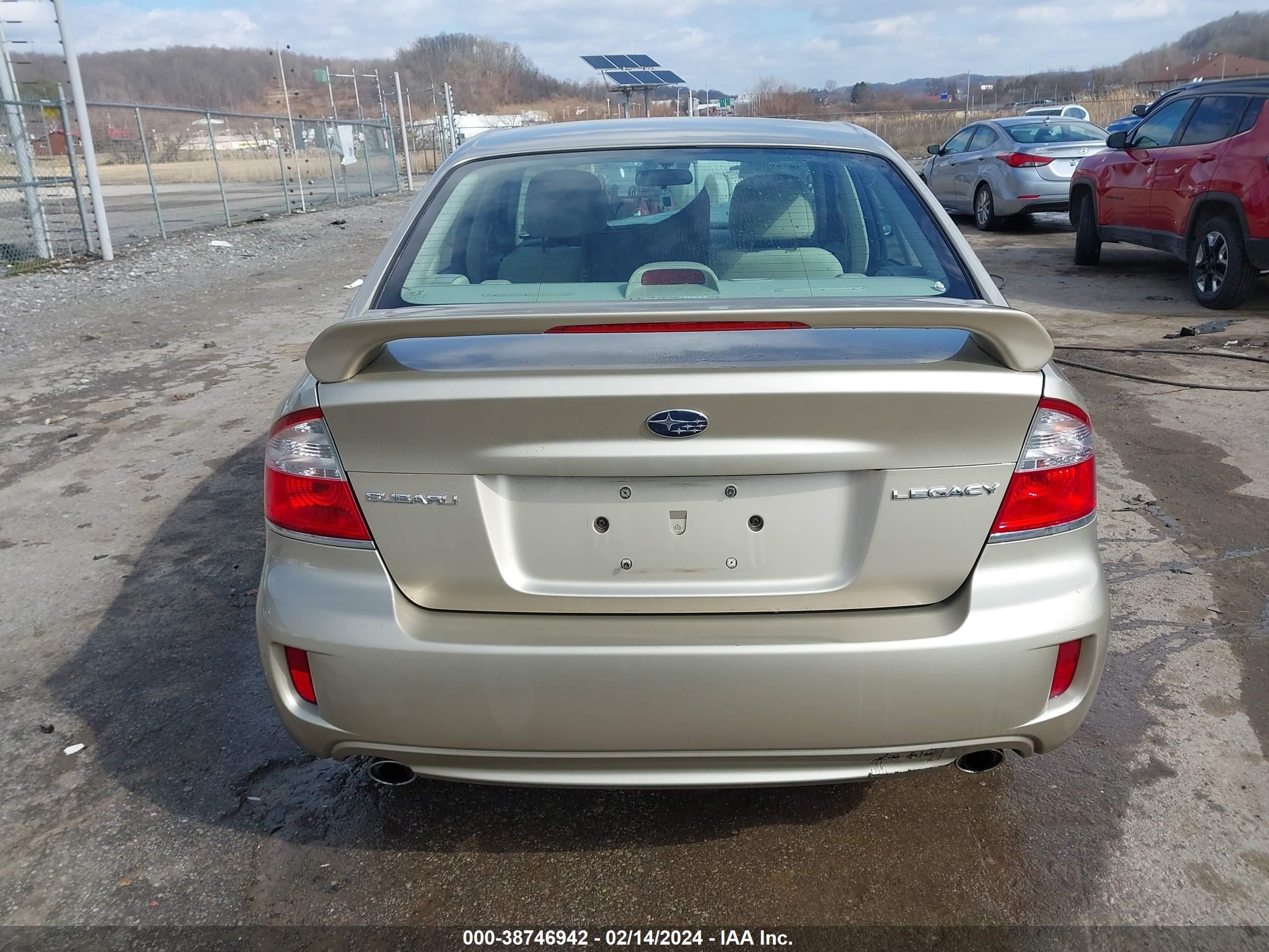 Photo 15 VIN: 4S3BL616687215262 - SUBARU LEGACY 