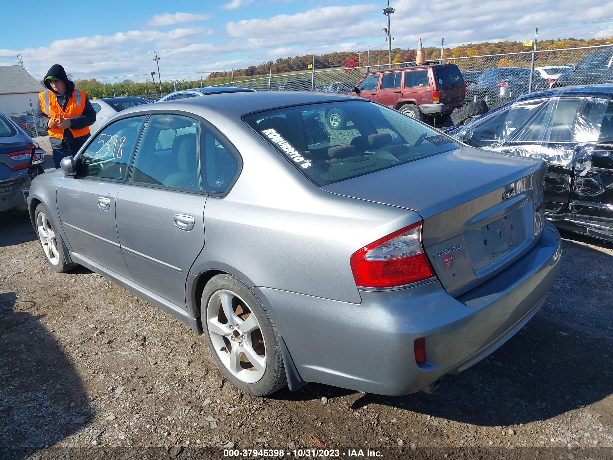 Photo 2 VIN: 4S3BL616697225968 - SUBARU LEGACY 