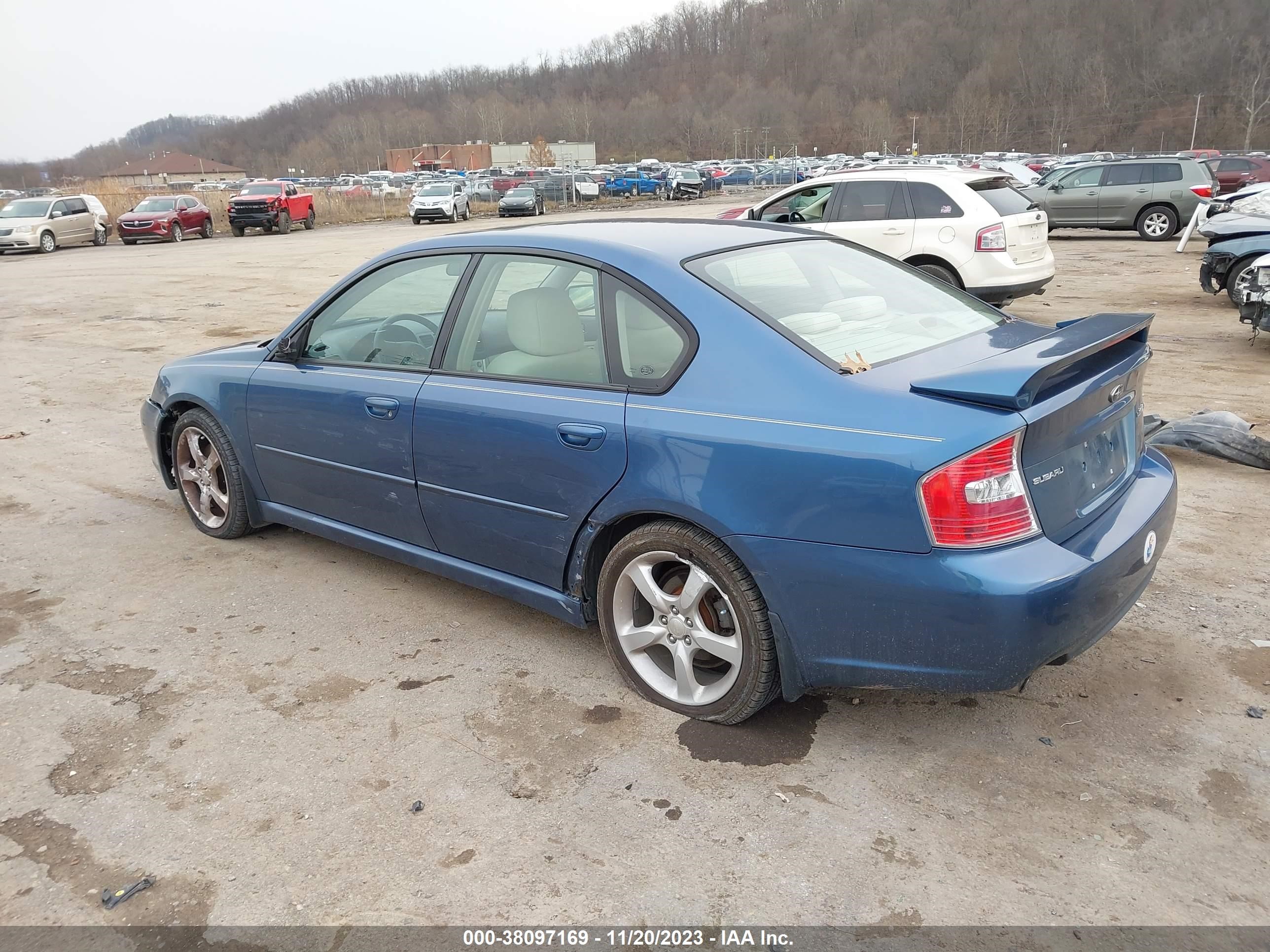 Photo 2 VIN: 4S3BL616877204973 - SUBARU LEGACY 