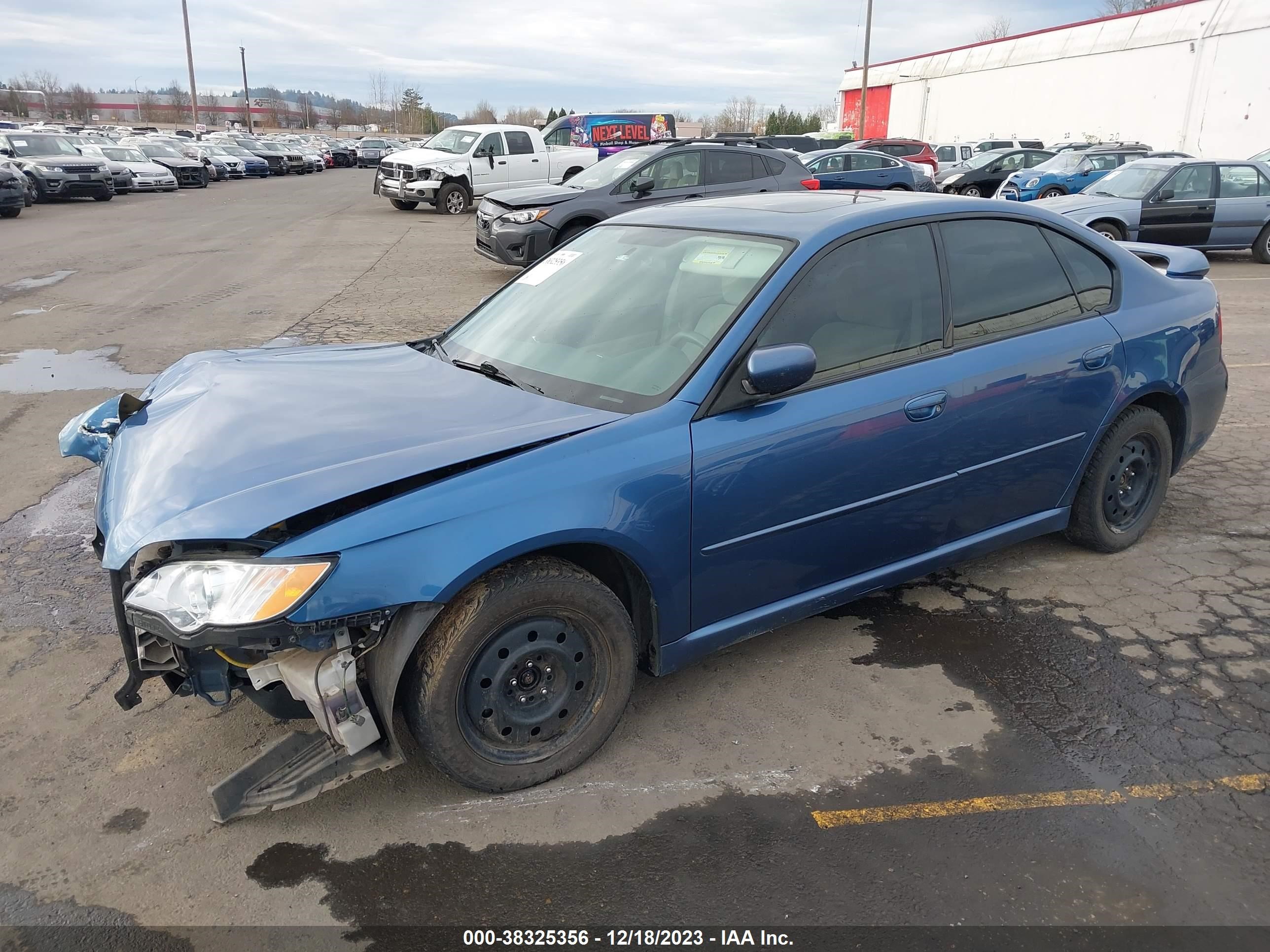 Photo 1 VIN: 4S3BL616887219846 - SUBARU LEGACY 