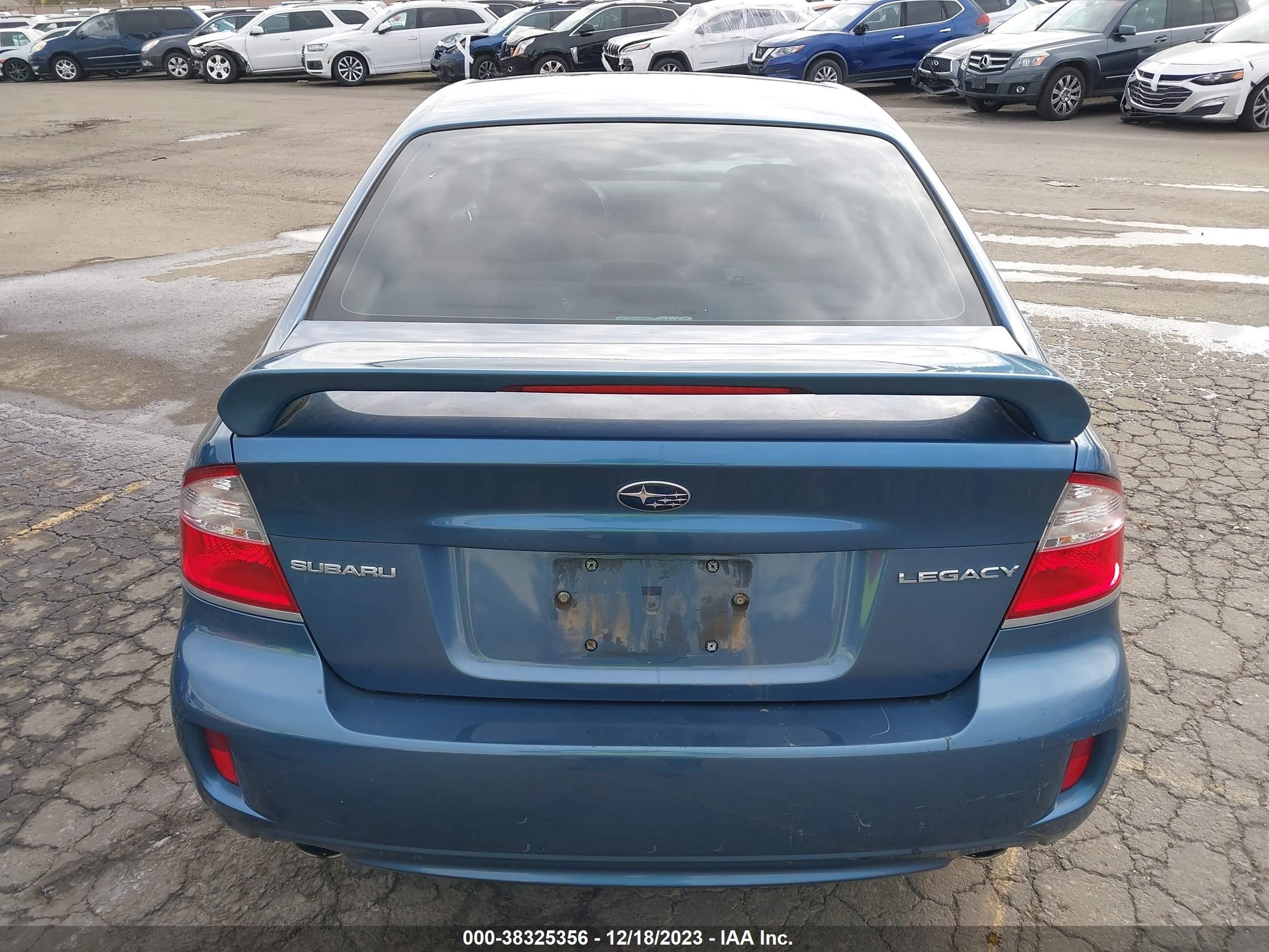 Photo 16 VIN: 4S3BL616887219846 - SUBARU LEGACY 