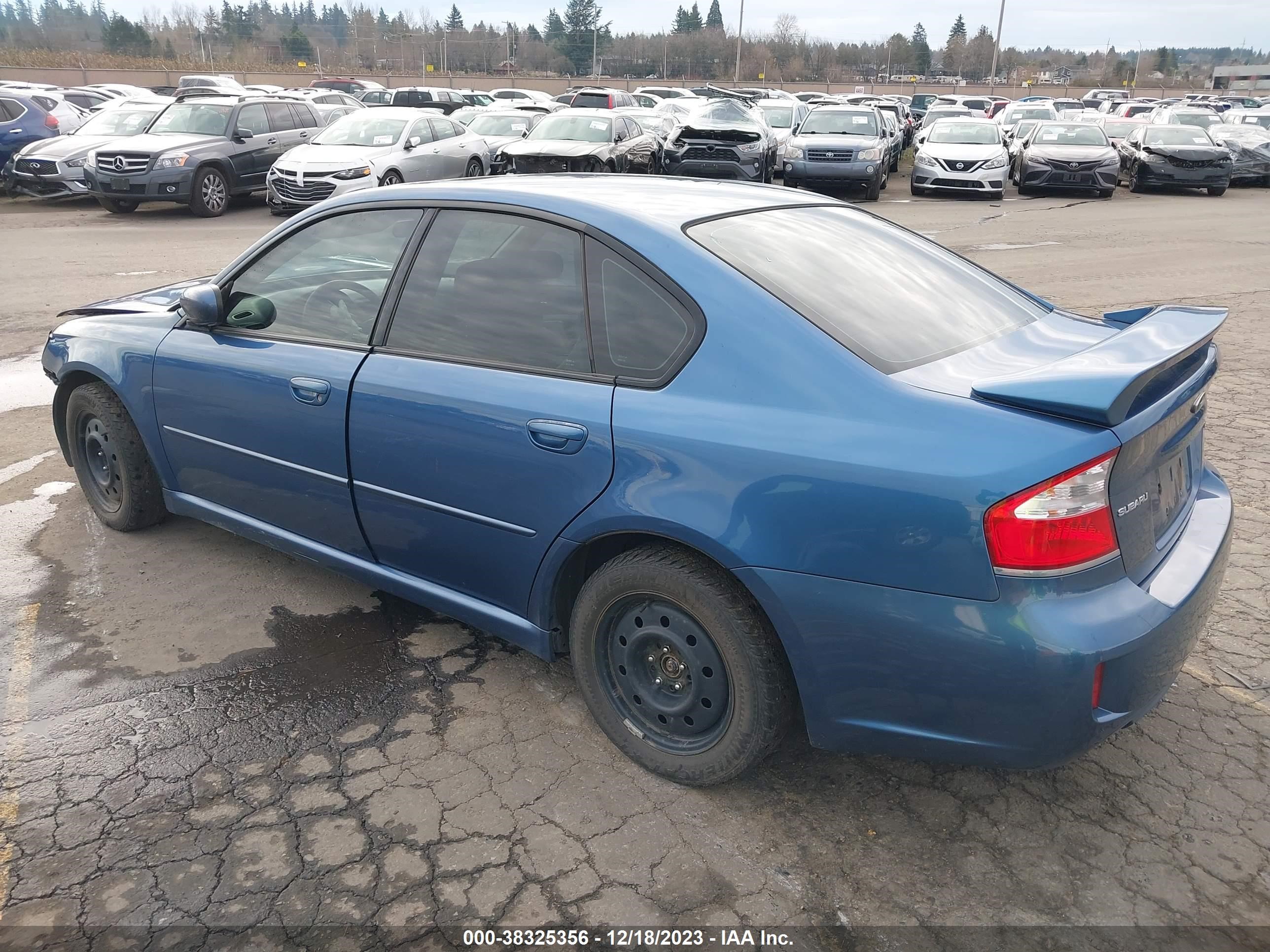 Photo 2 VIN: 4S3BL616887219846 - SUBARU LEGACY 