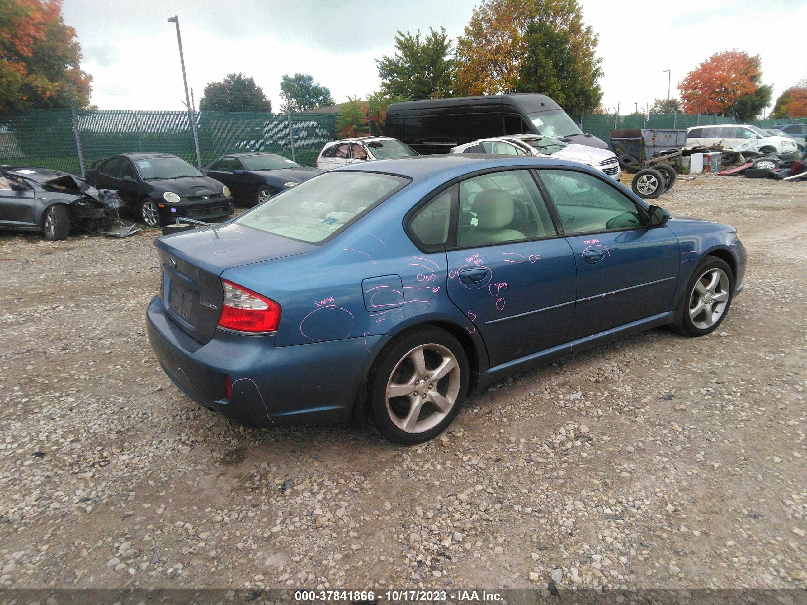 Photo 3 VIN: 4S3BL616987226059 - SUBARU LEGACY 