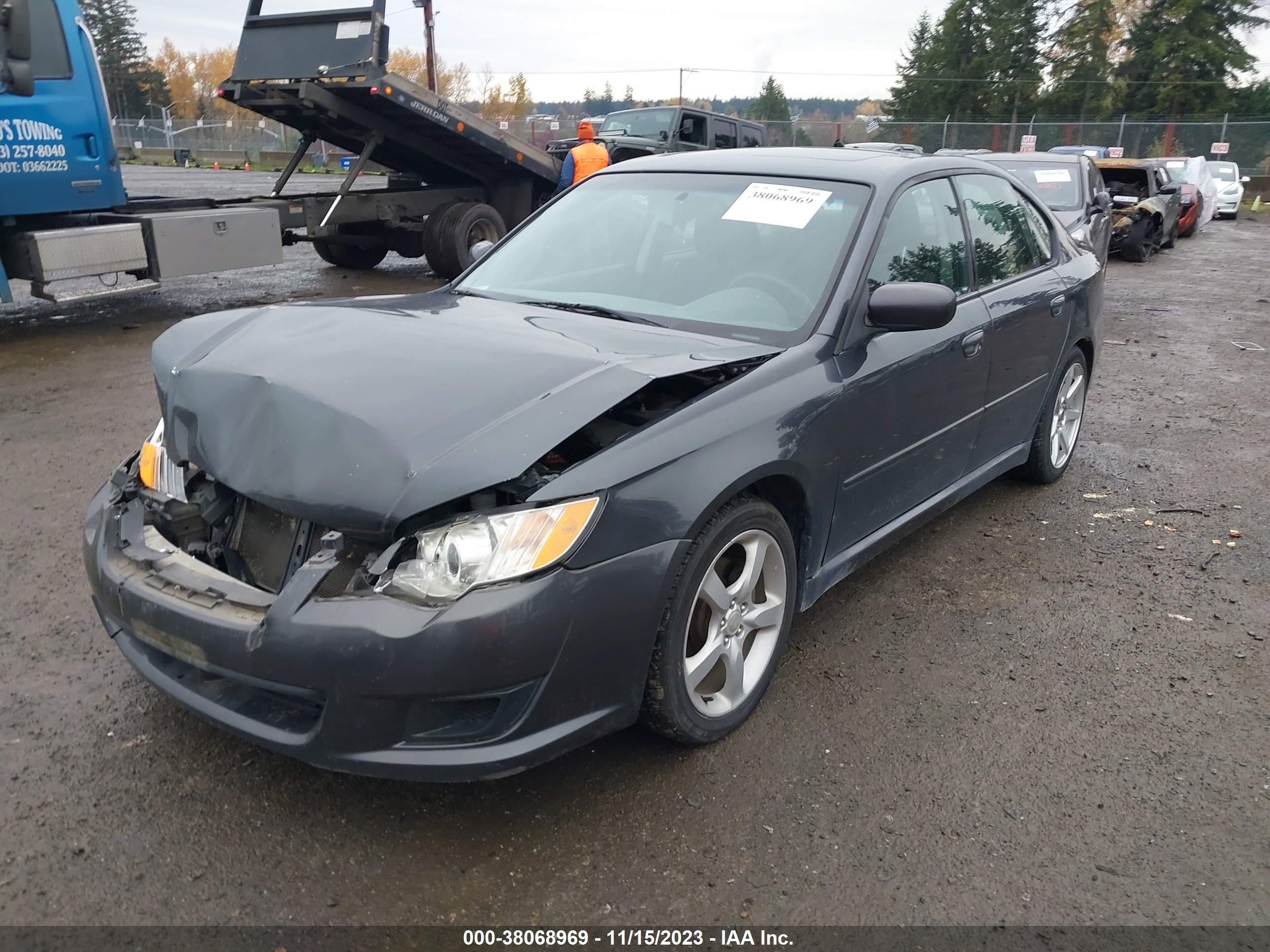 Photo 1 VIN: 4S3BL616997236012 - SUBARU LEGACY 