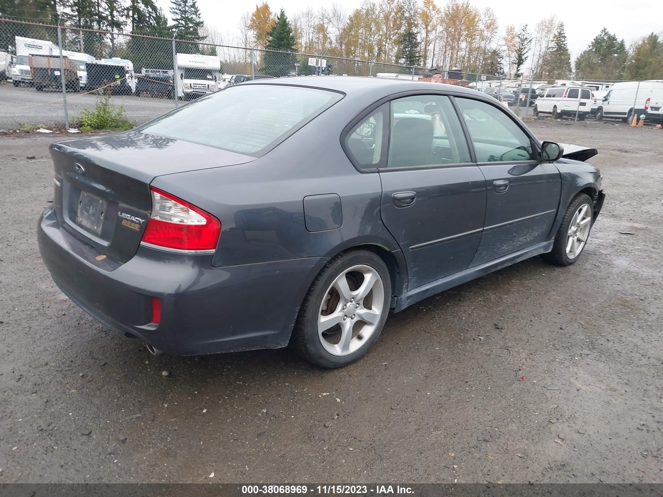 Photo 3 VIN: 4S3BL616997236012 - SUBARU LEGACY 