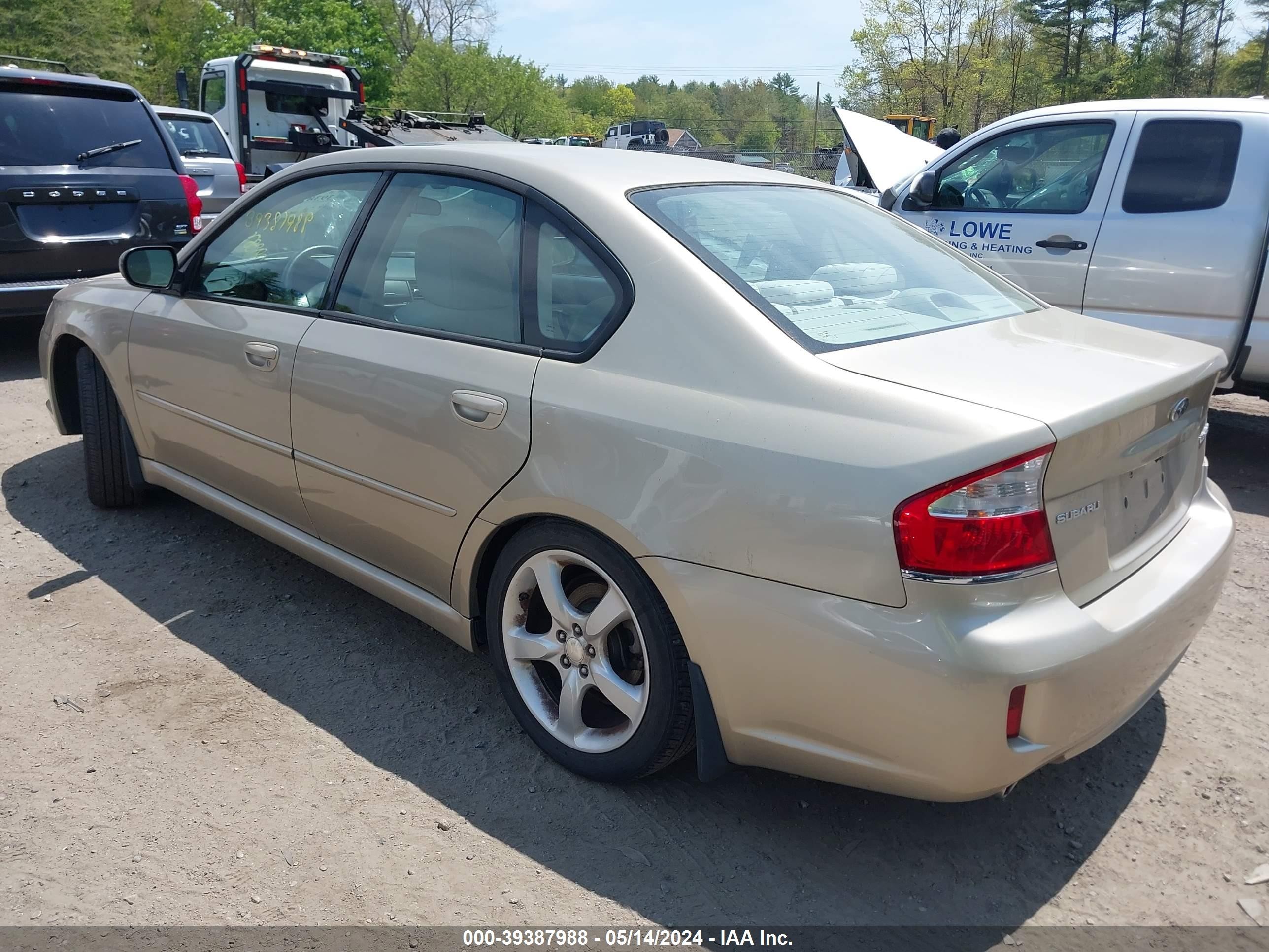 Photo 2 VIN: 4S3BL616X87201784 - SUBARU LEGACY 