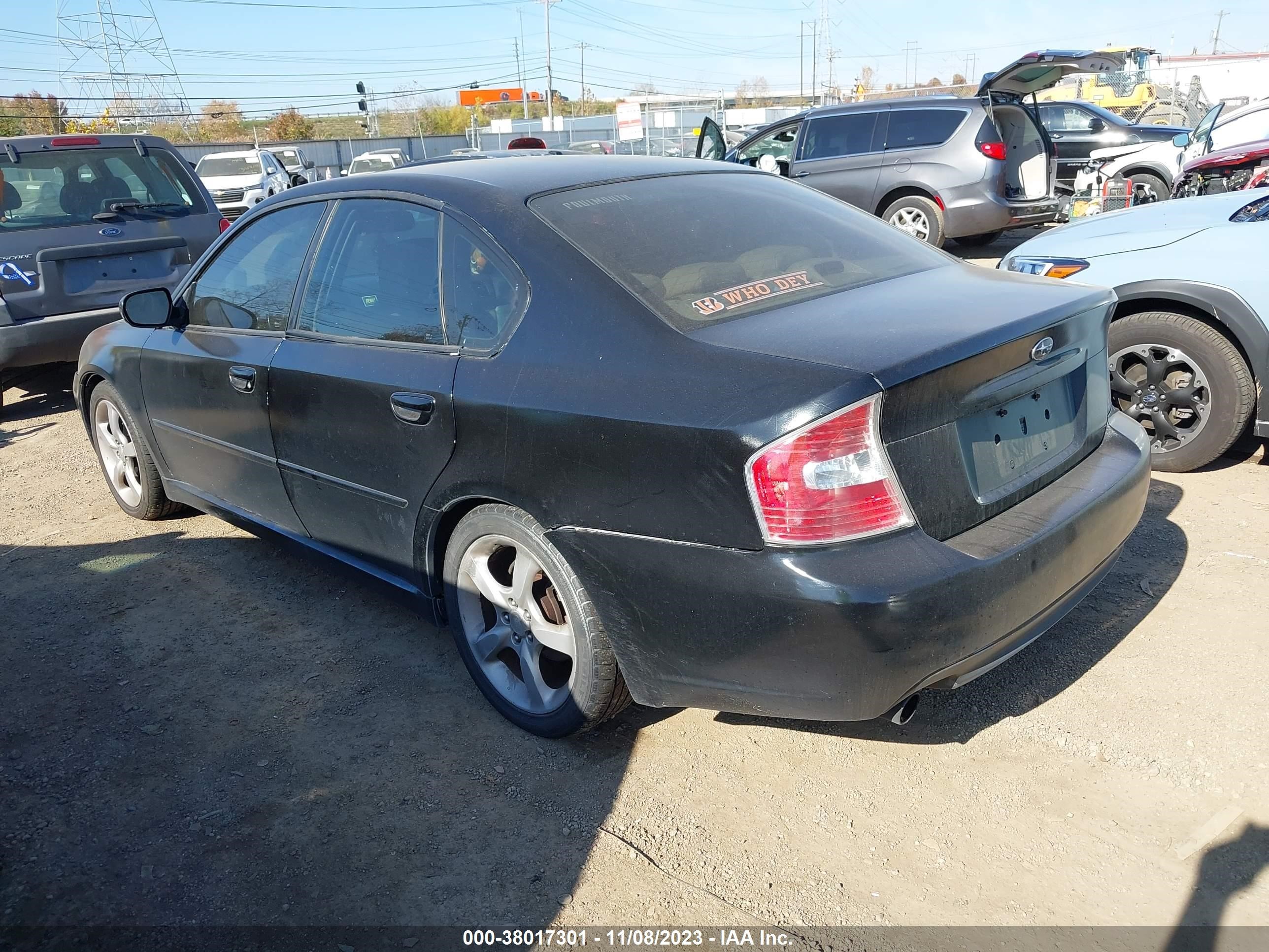 Photo 2 VIN: 4S3BL626067215334 - SUBARU LEGACY 