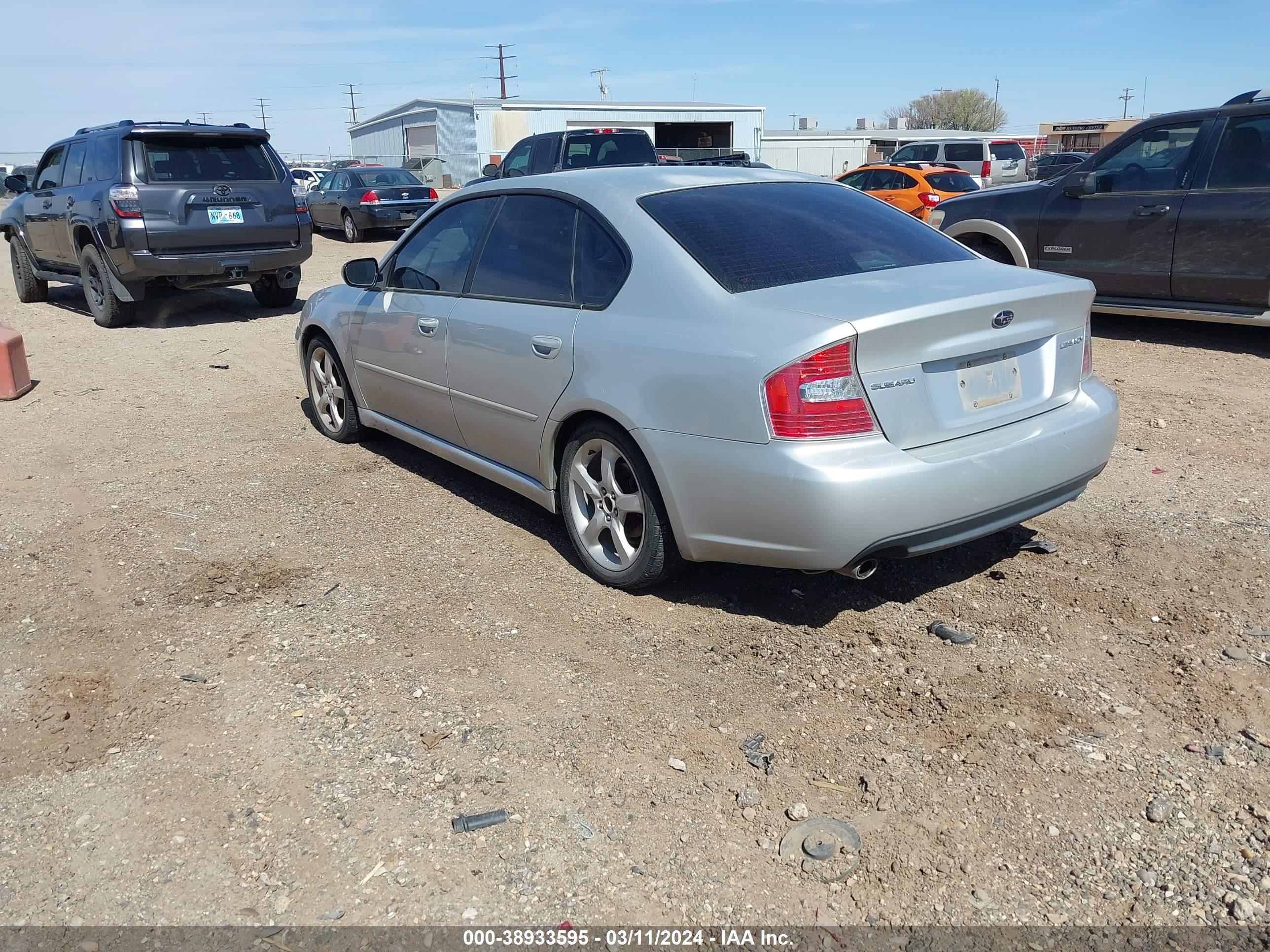 Photo 2 VIN: 4S3BL626167213298 - SUBARU LEGACY 