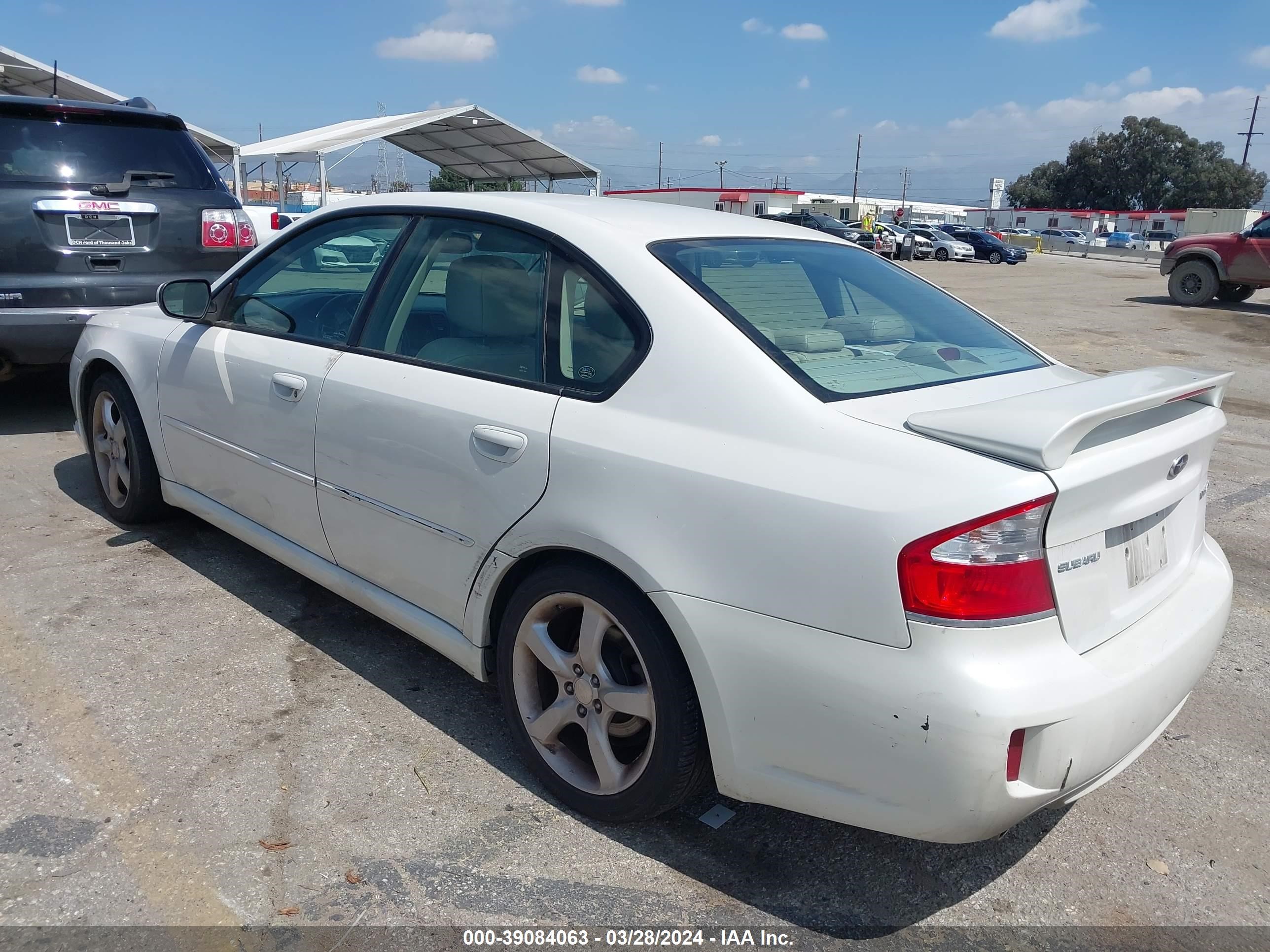 Photo 2 VIN: 4S3BL626187221307 - SUBARU LEGACY 