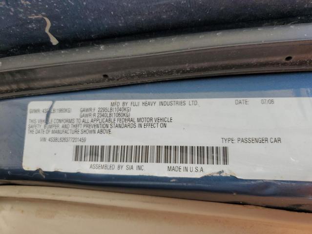 Photo 12 VIN: 4S3BL626377201459 - SUBARU LEGACY 