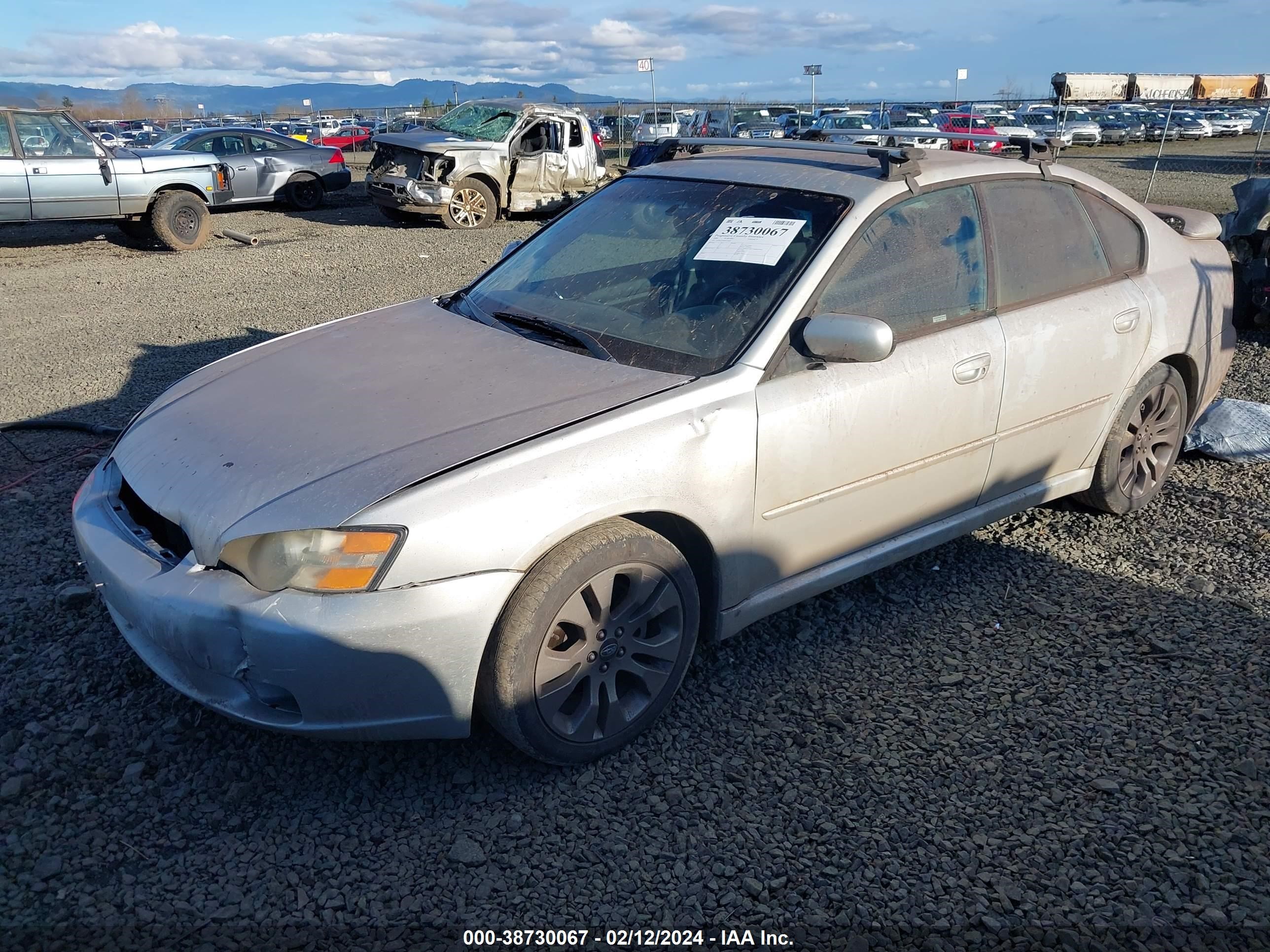 Photo 1 VIN: 4S3BL626466214855 - SUBARU LEGACY 