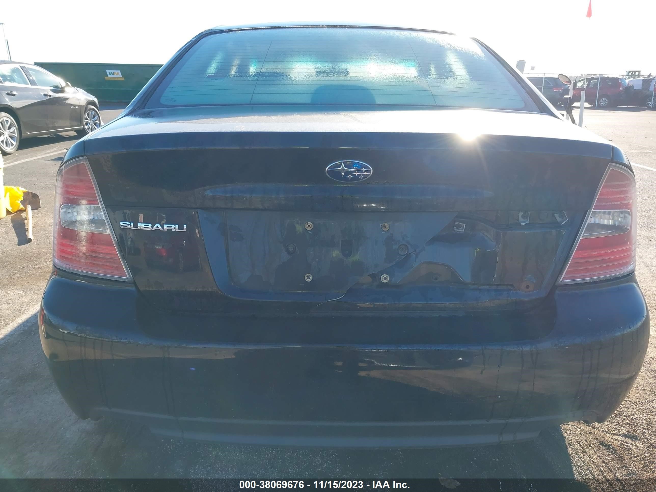 Photo 14 VIN: 4S3BL626467219757 - SUBARU LEGACY 