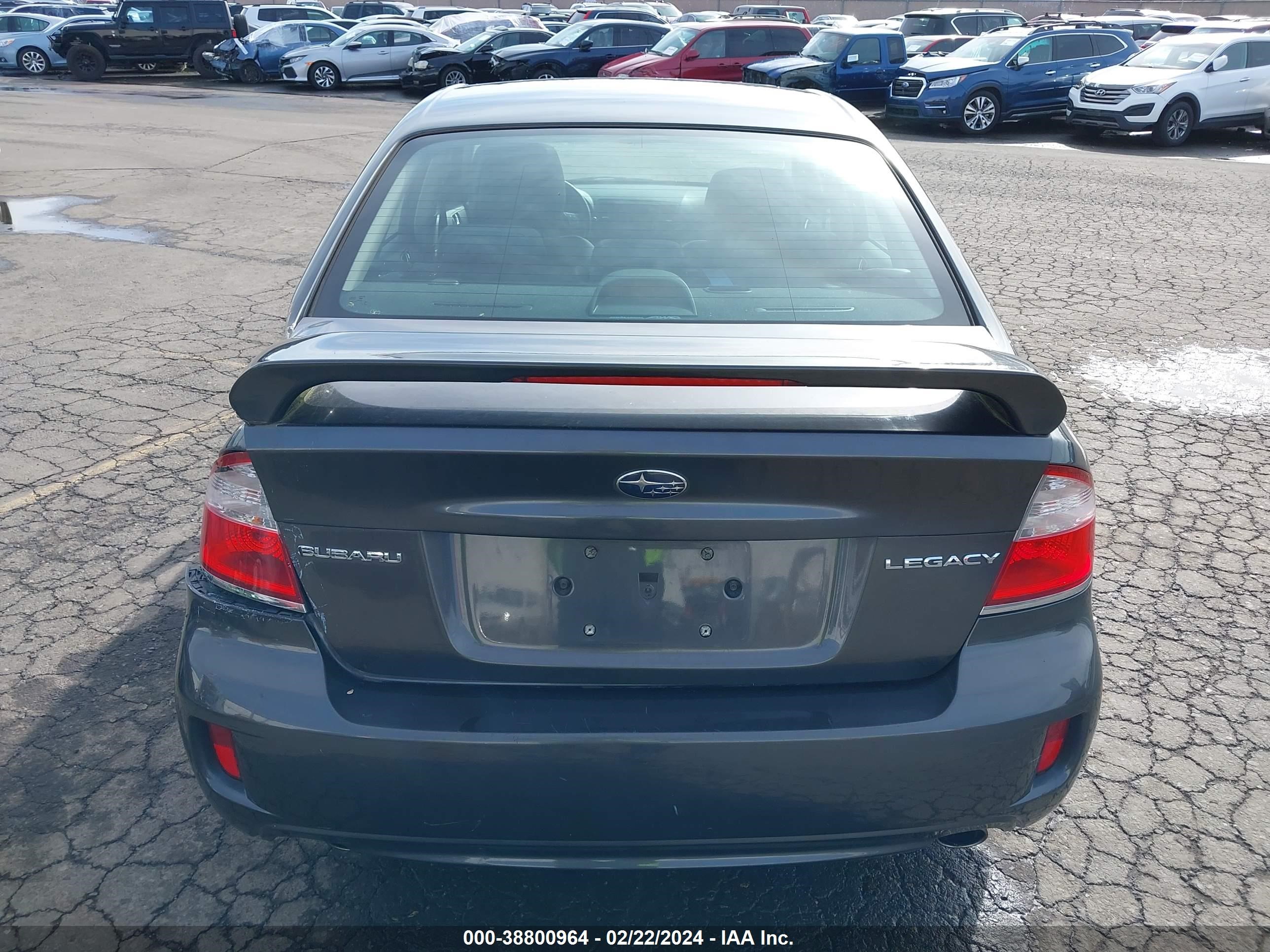 Photo 15 VIN: 4S3BL626487217400 - SUBARU LEGACY 