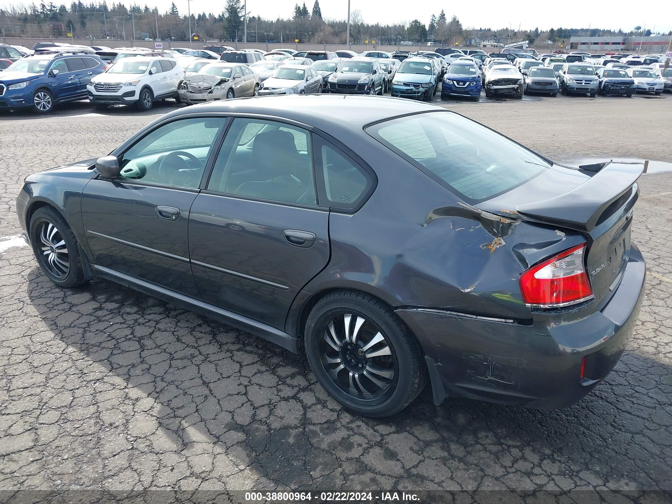 Photo 2 VIN: 4S3BL626487217400 - SUBARU LEGACY 