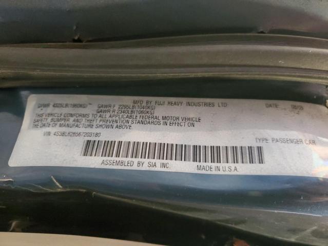 Photo 11 VIN: 4S3BL626567203180 - SUBARU LEGACY 2.5 