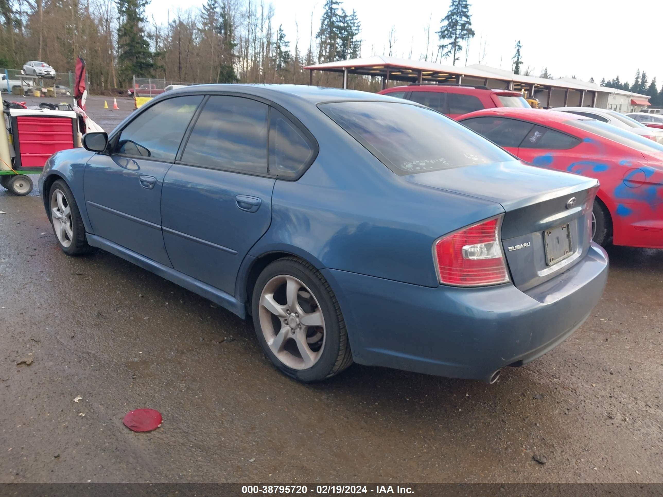 Photo 2 VIN: 4S3BL626567217158 - SUBARU LEGACY 