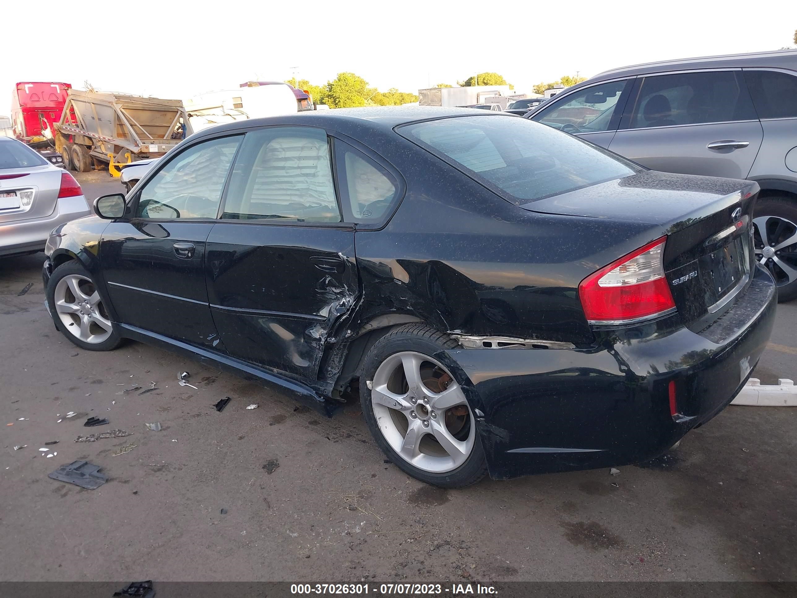 Photo 2 VIN: 4S3BL626597216936 - SUBARU LEGACY 