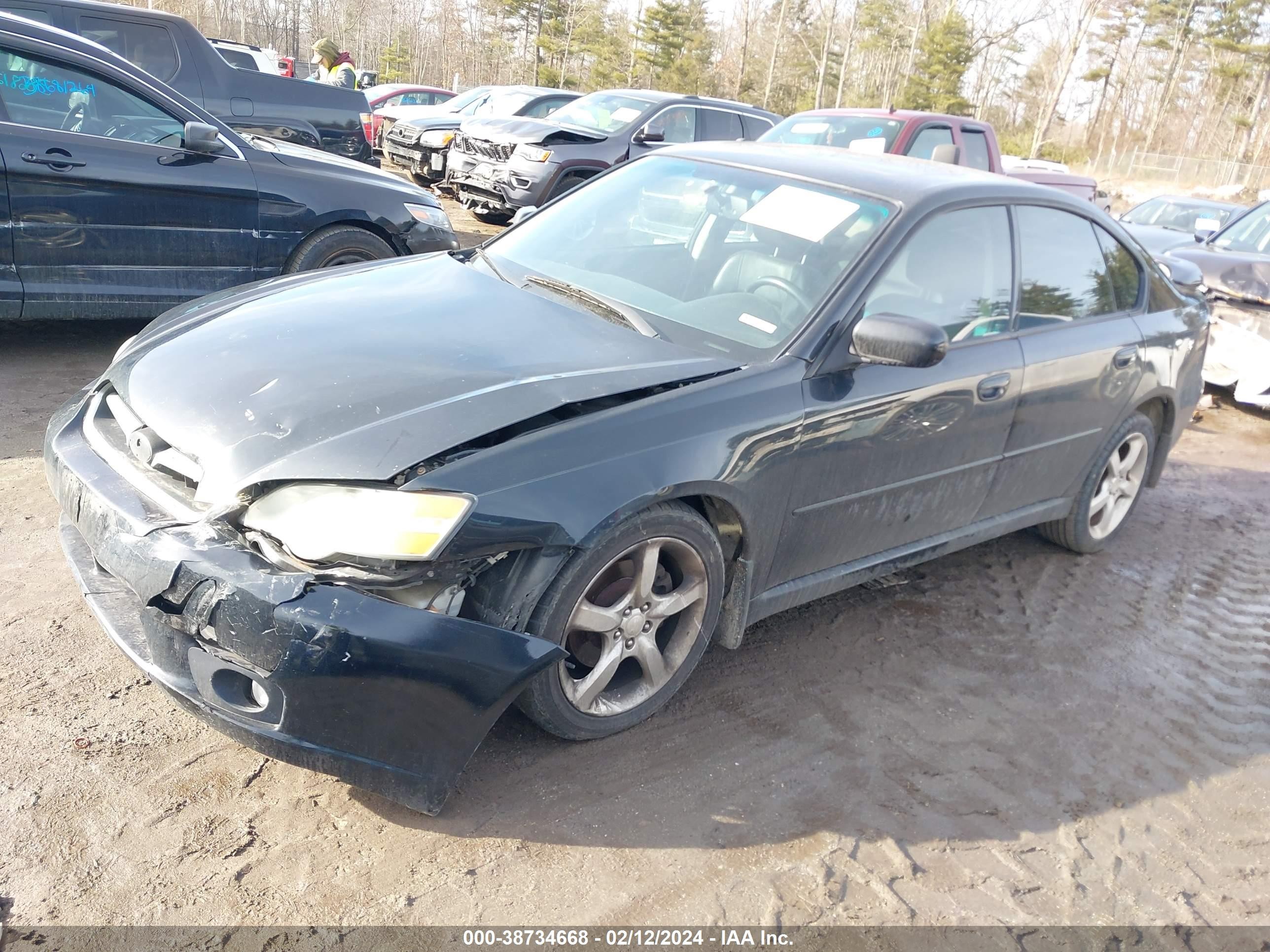 Photo 1 VIN: 4S3BL626677212973 - SUBARU LEGACY 