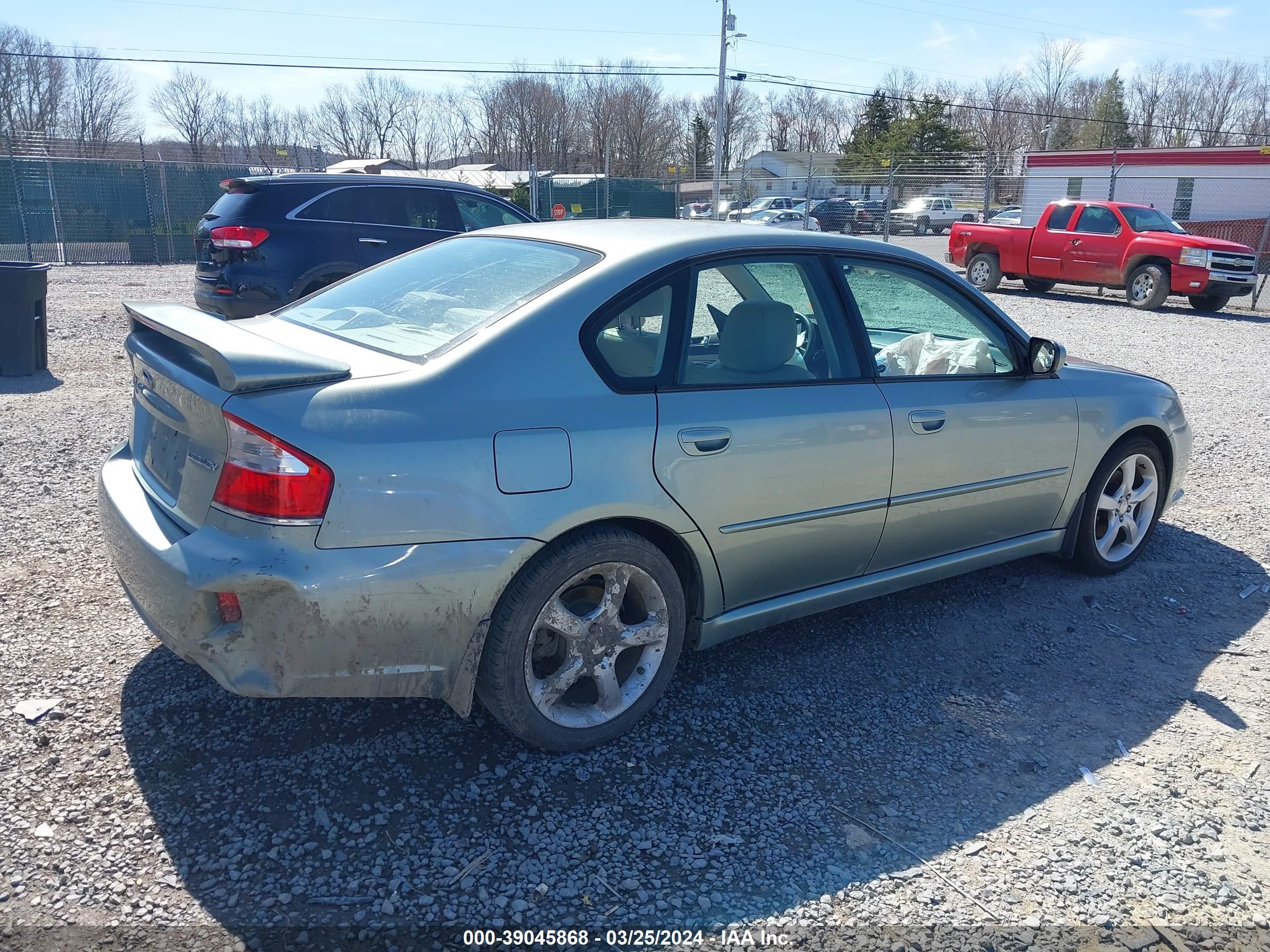 Photo 3 VIN: 4S3BL626697230022 - SUBARU LEGACY 