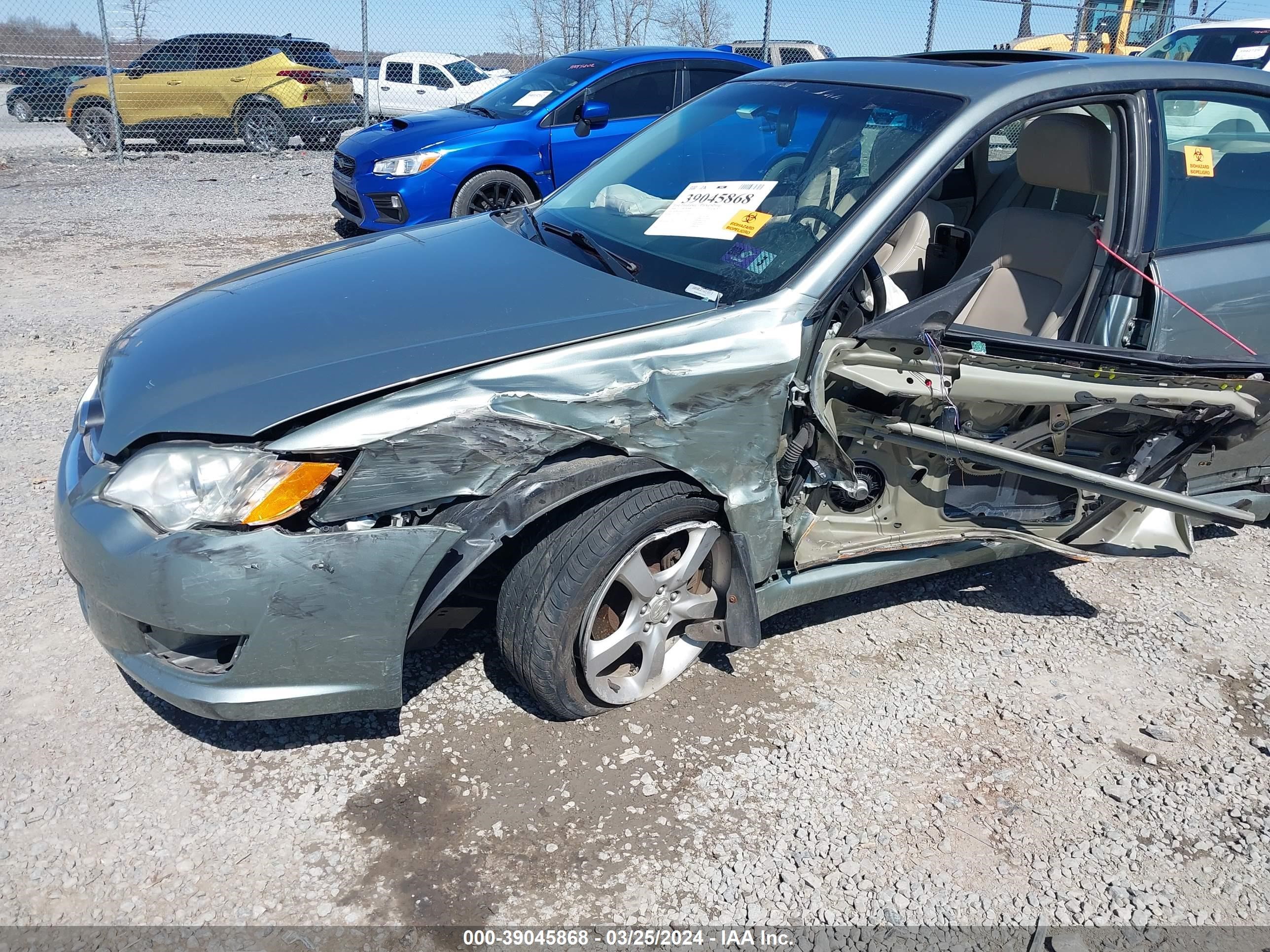 Photo 5 VIN: 4S3BL626697230022 - SUBARU LEGACY 