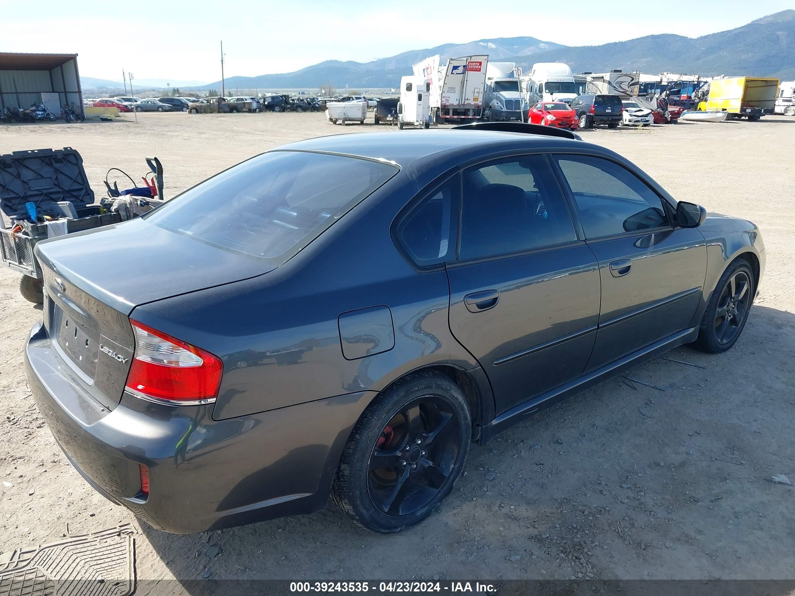 Photo 3 VIN: 4S3BL626697231378 - SUBARU LEGACY 