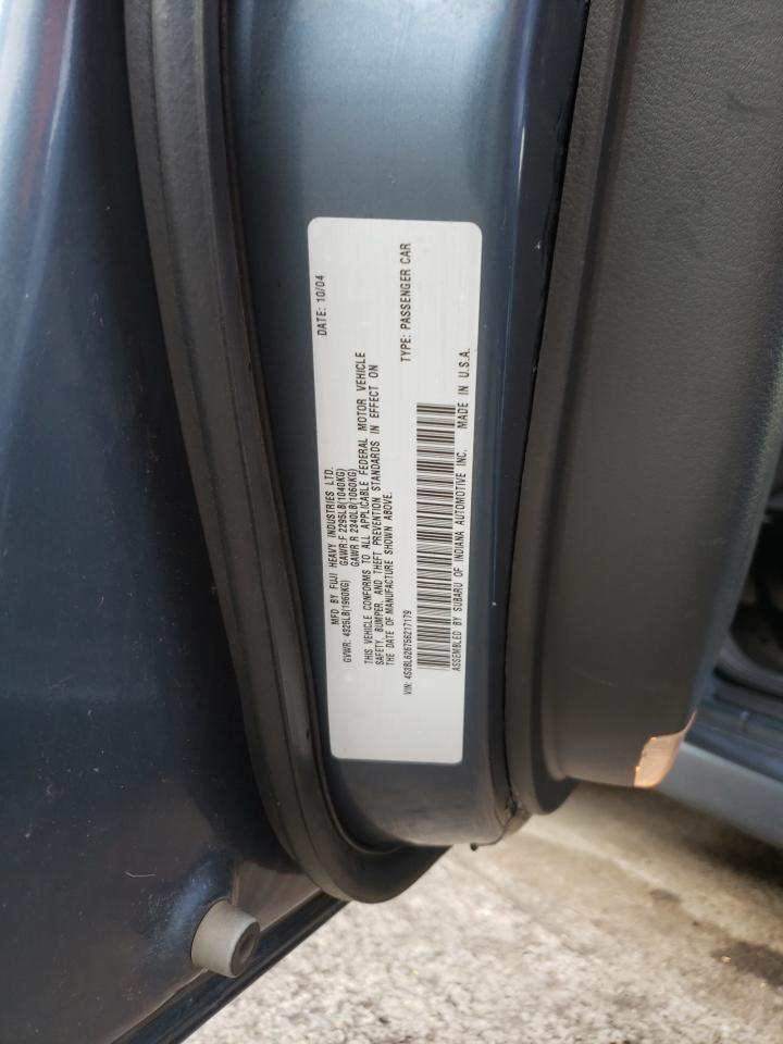 Photo 11 VIN: 4S3BL626756217179 - SUBARU LEGACY 