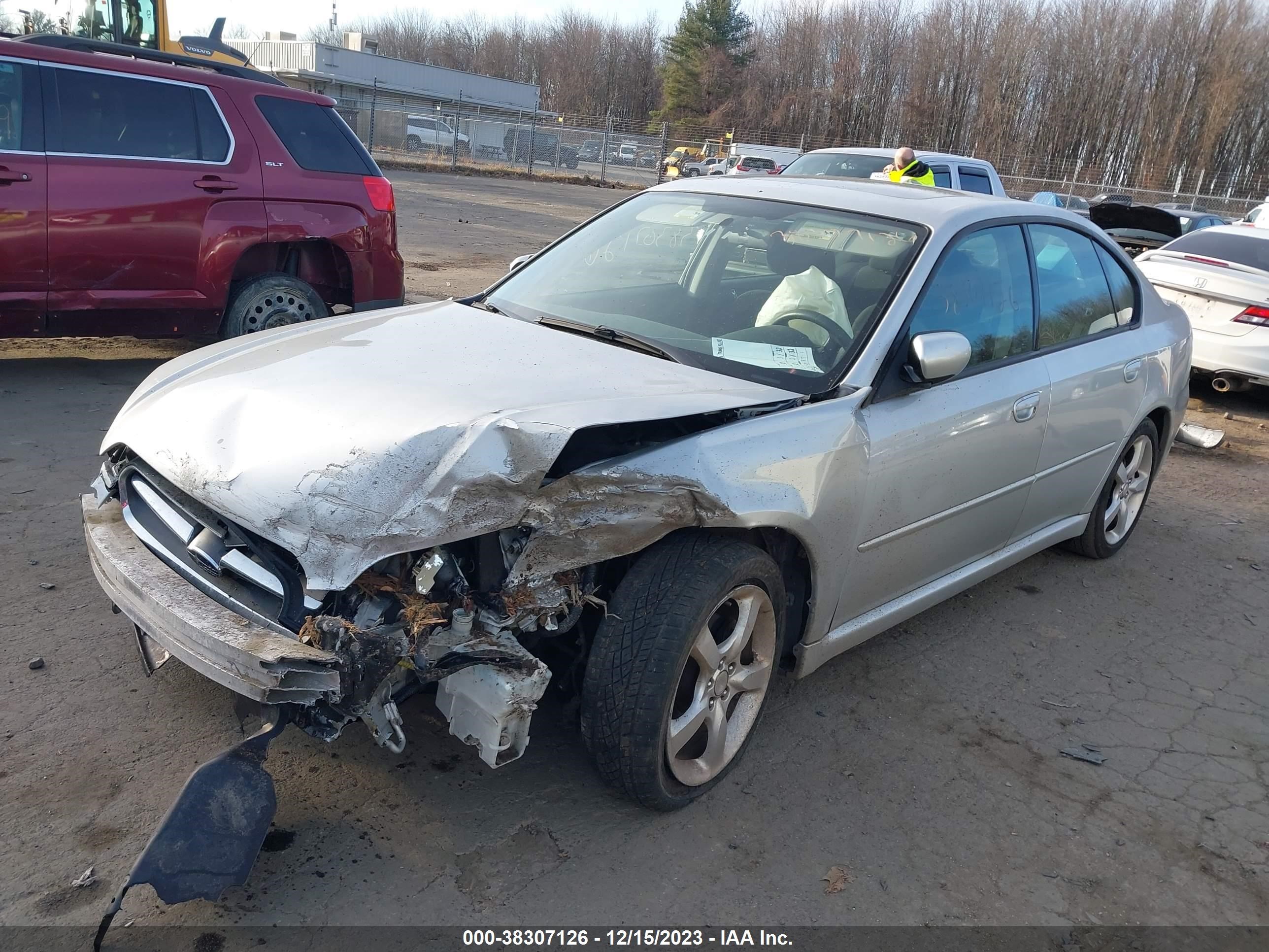 Photo 1 VIN: 4S3BL626867202007 - SUBARU LEGACY 