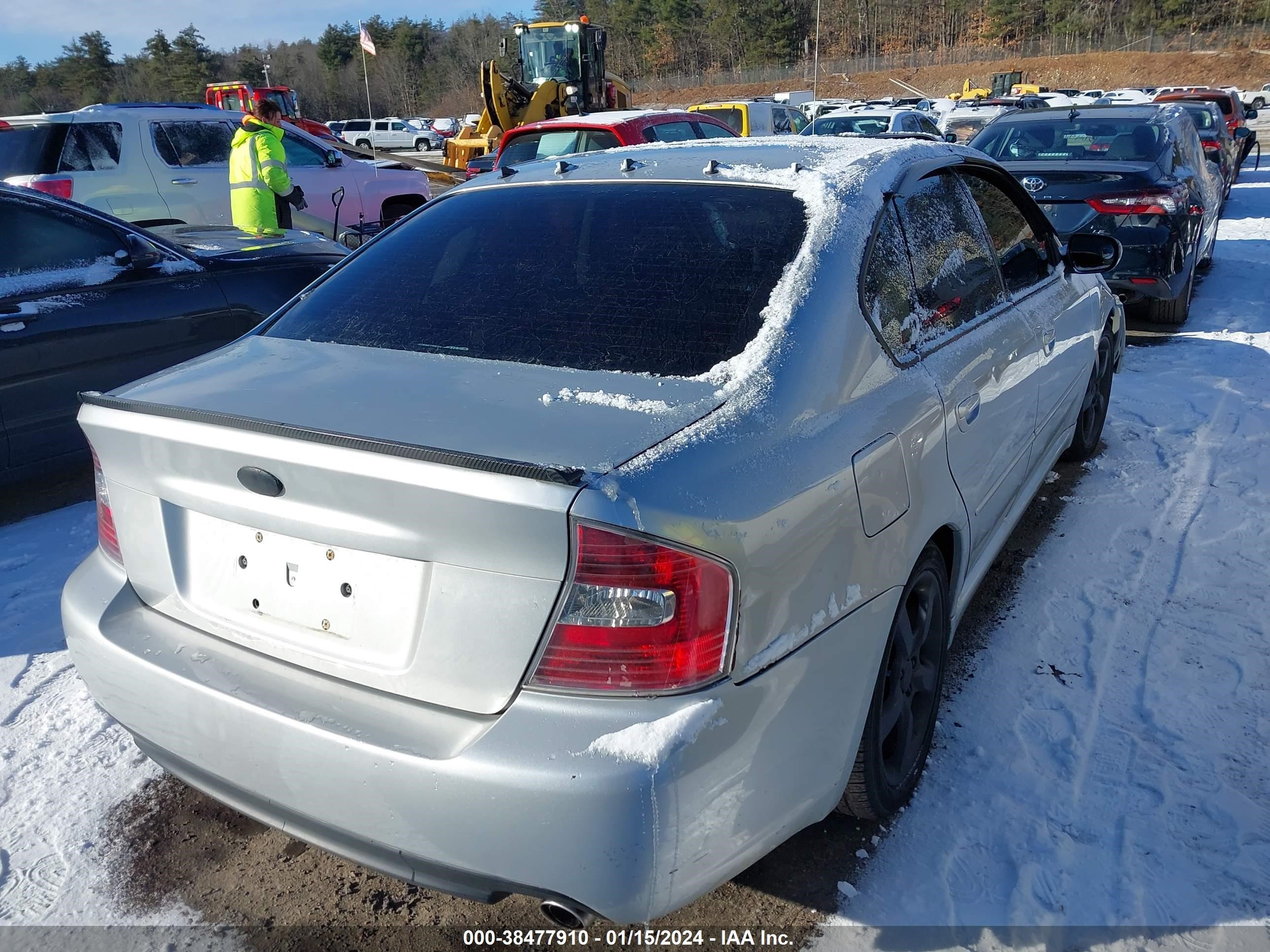 Photo 3 VIN: 4S3BL626867212939 - SUBARU LEGACY 