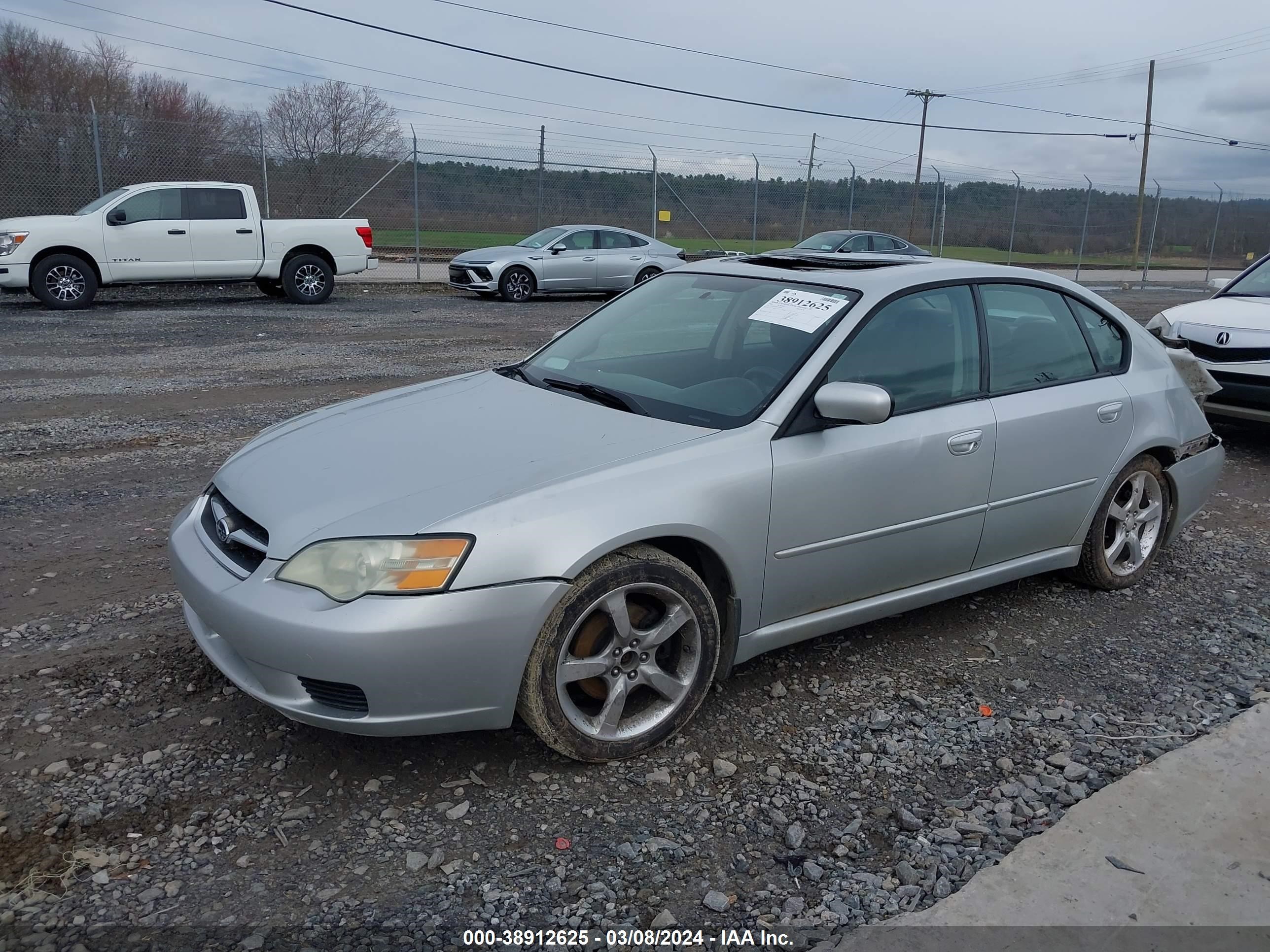 Photo 1 VIN: 4S3BL626867218465 - SUBARU LEGACY 