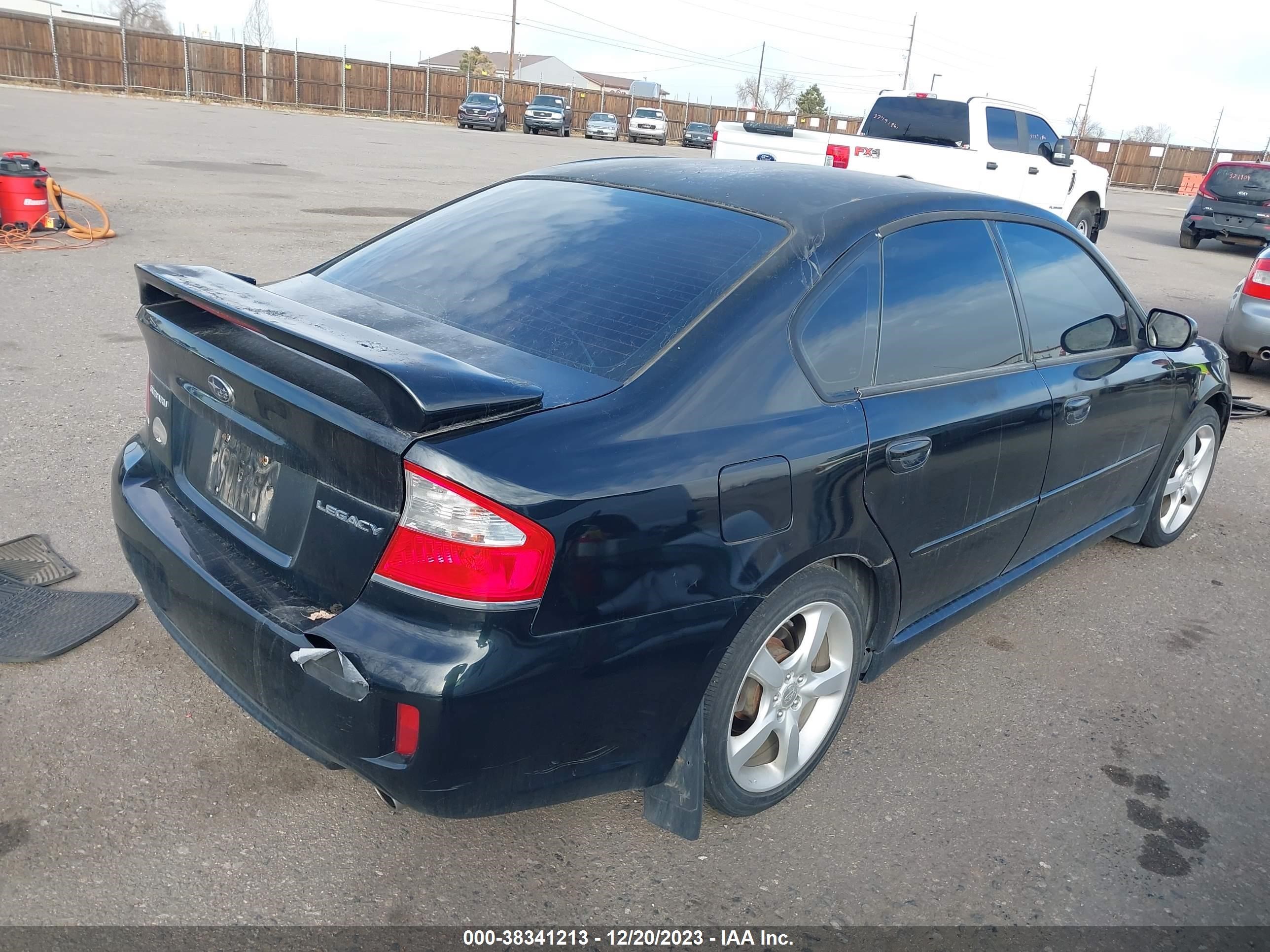 Photo 3 VIN: 4S3BL626987214654 - SUBARU LEGACY 