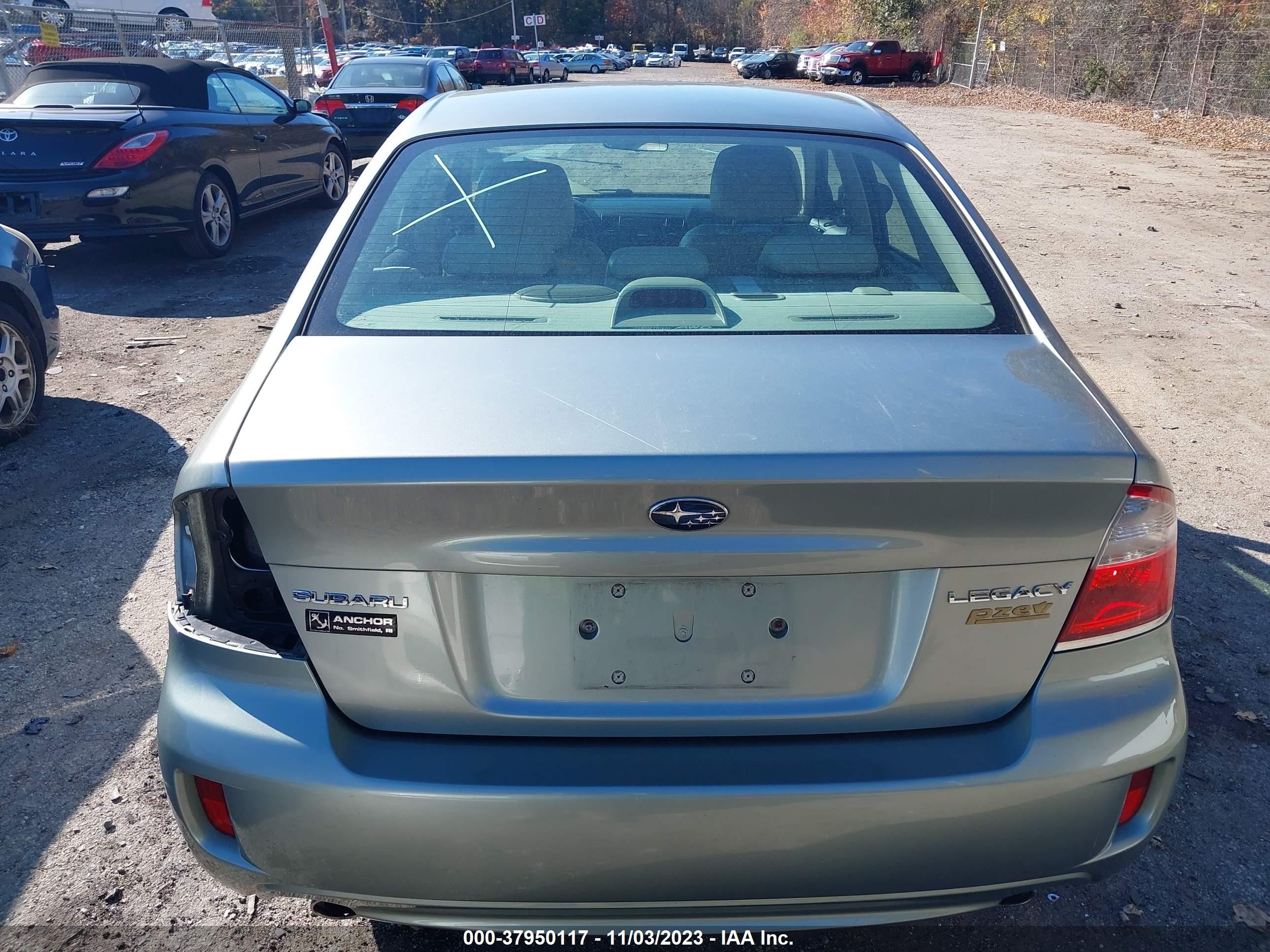 Photo 15 VIN: 4S3BL626997221914 - SUBARU LEGACY 