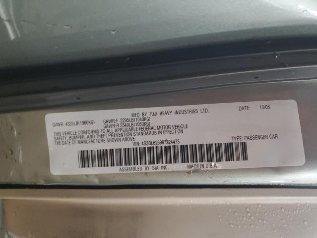 Photo 12 VIN: 4S3BL626997224473 - SUBARU LEGACY 